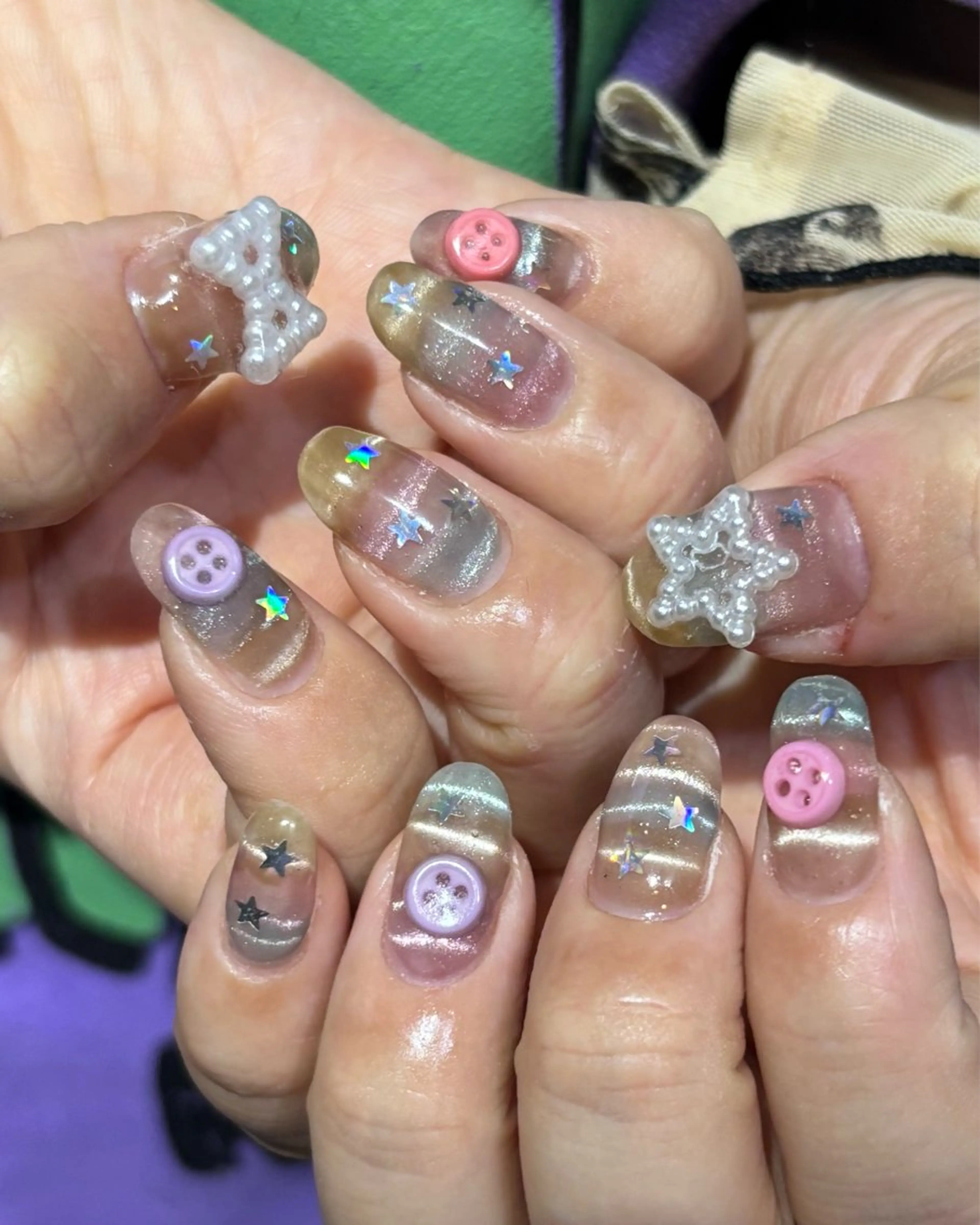 ネイル ハンドネイル 🪐富島彩夏 /海外nail🪐のネイルデザイン