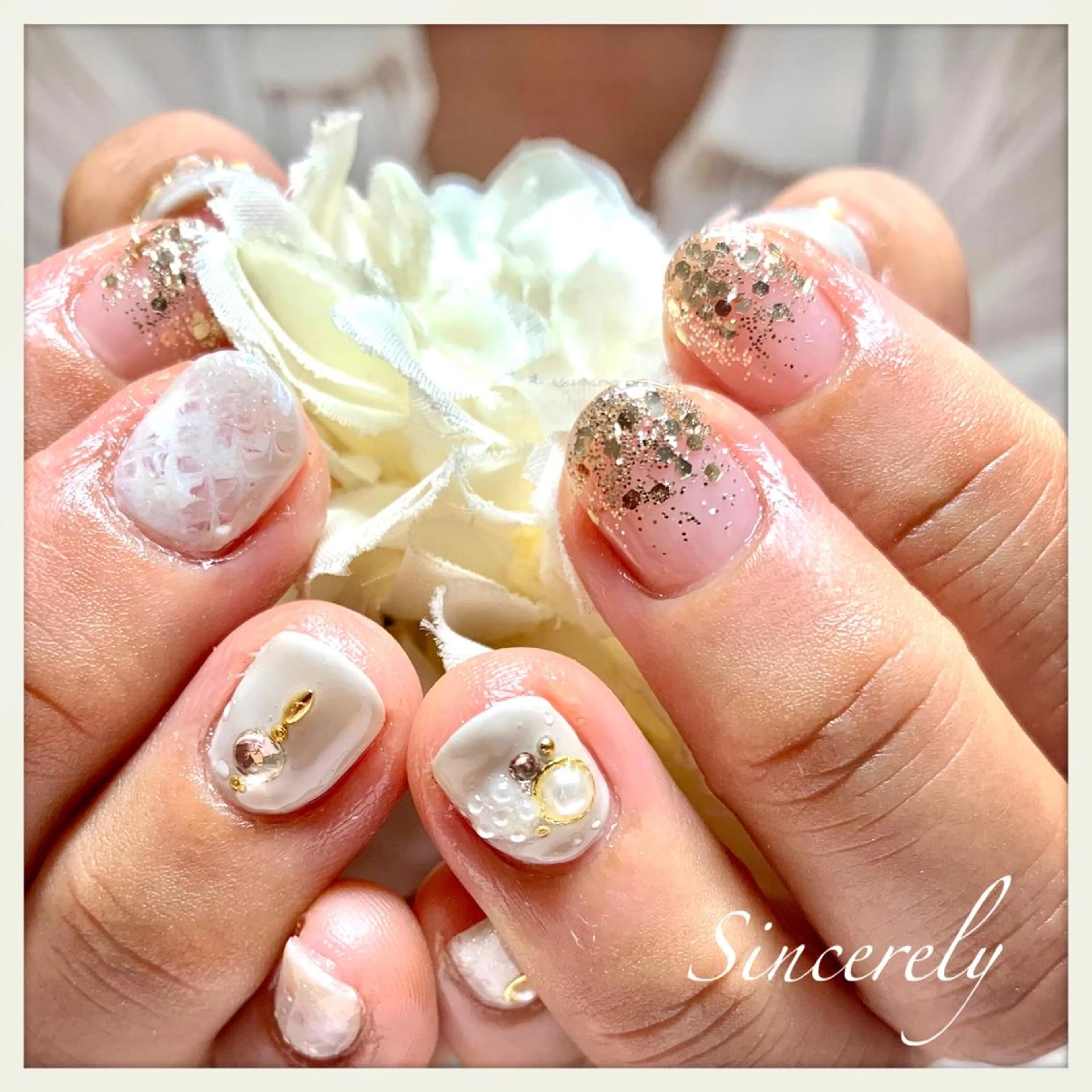 ネイル Sincerely ☺︎のネイルデザイン