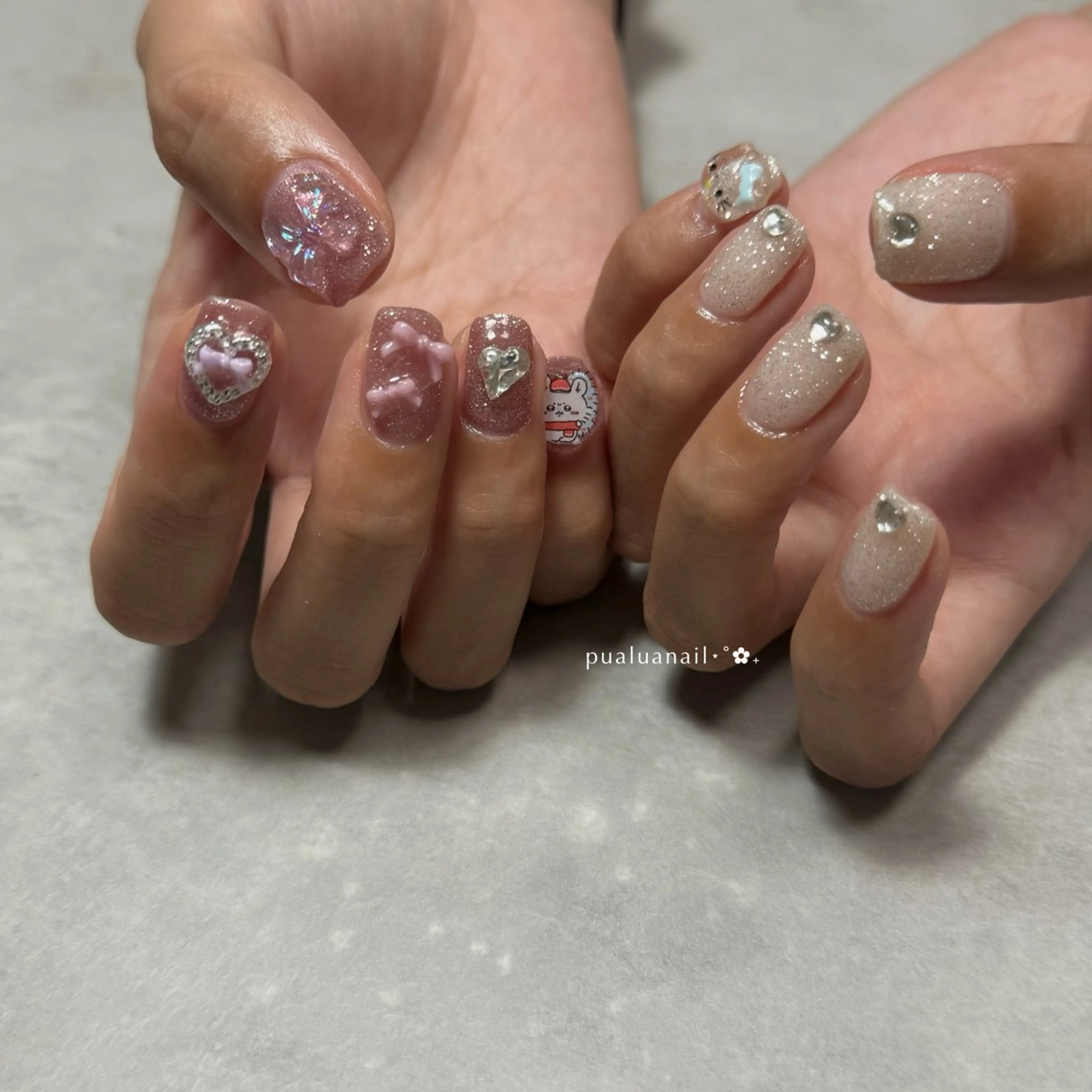 ネイル ハンドネイル pualua miharuのネイルデザイン
