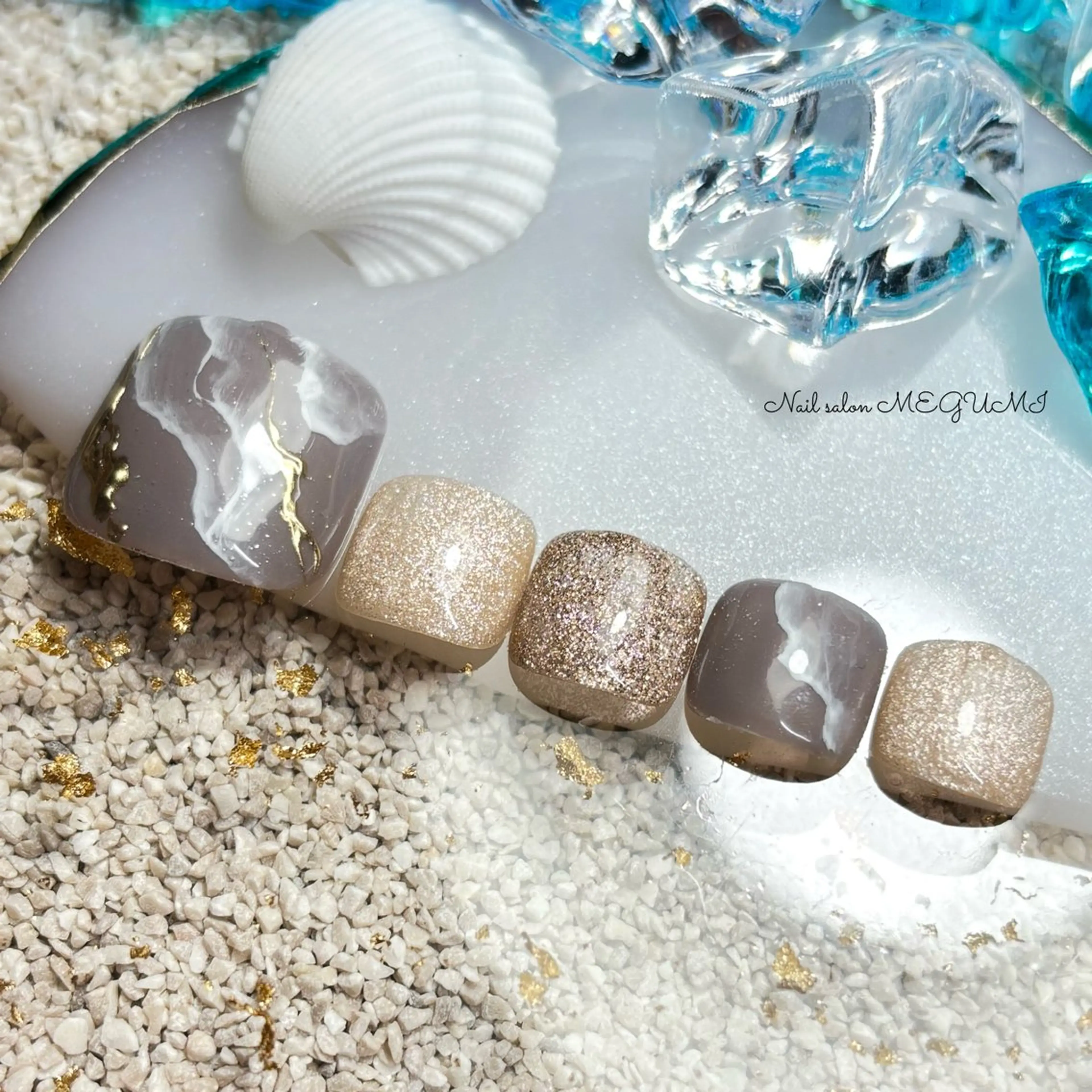 ネイル フットネイル Nail salon MEGUMIのネイルデザイン