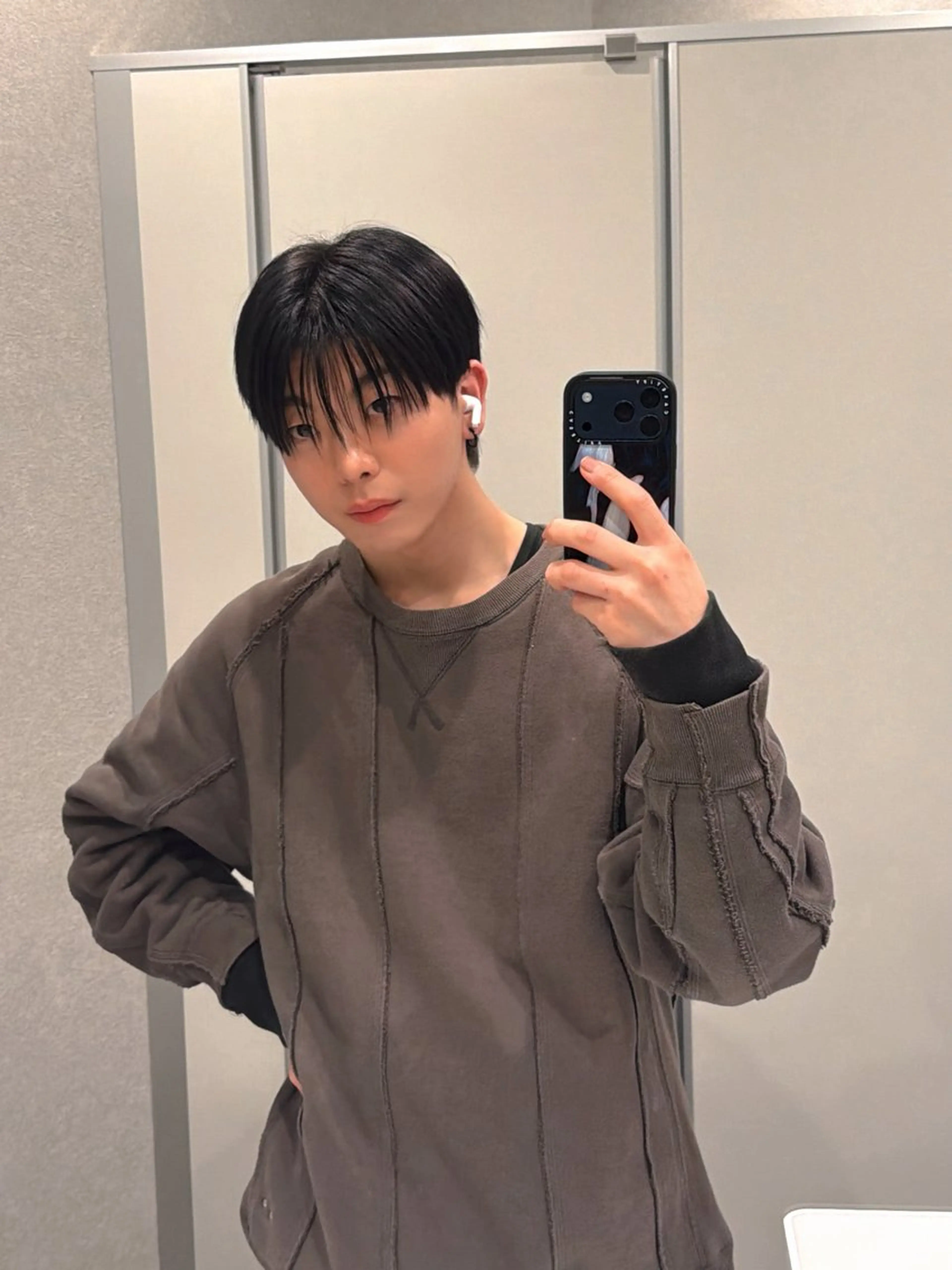 パーマ メンズ ダウンパーマ メンズ韓国風 メンズパーマ カット パーマ 縮毛矯正 韓国メンズヘア☆ 韓国ヘアYUTOのヘアスタイル