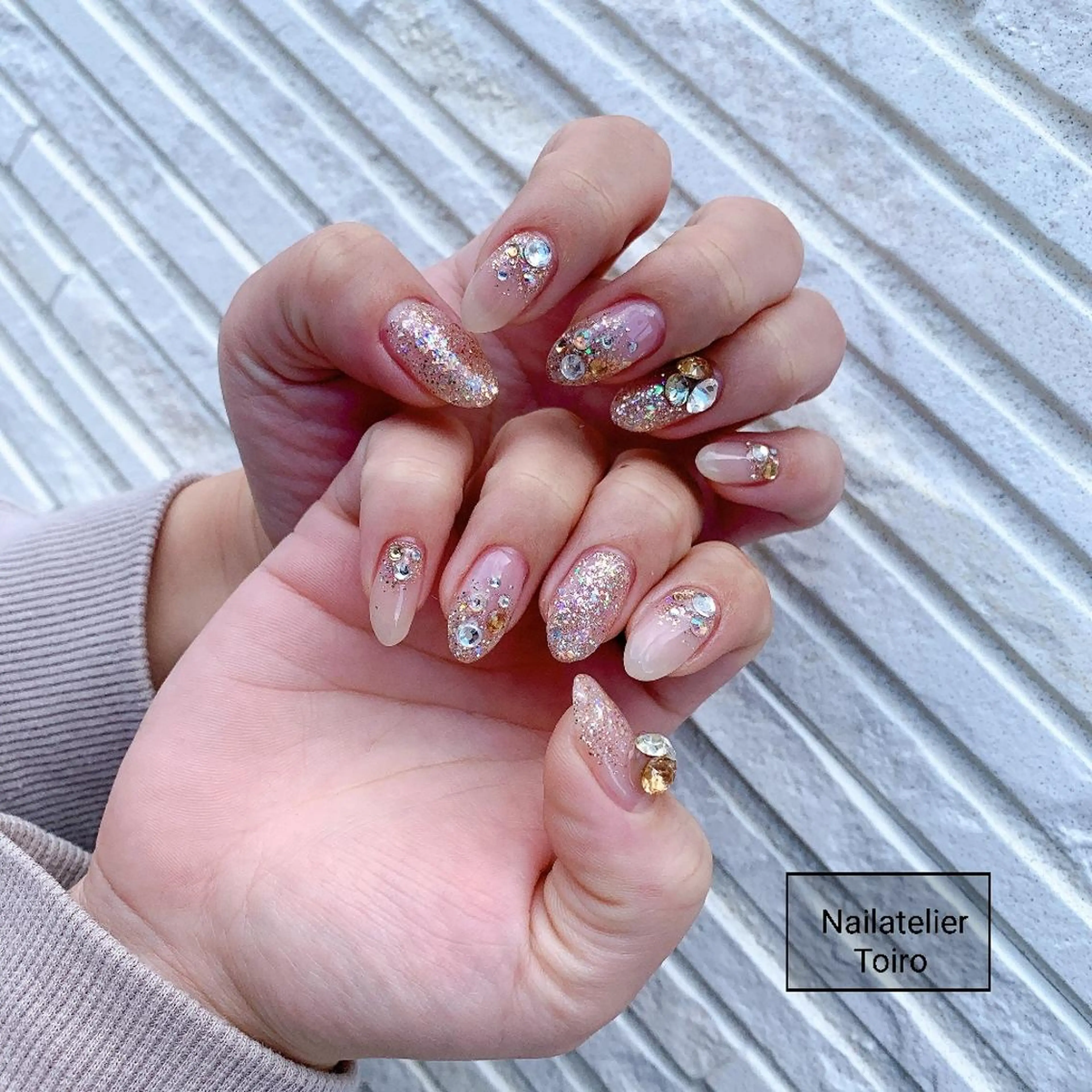 ロング ネイル ☺︎山部 志麻☺︎のネイルデザイン