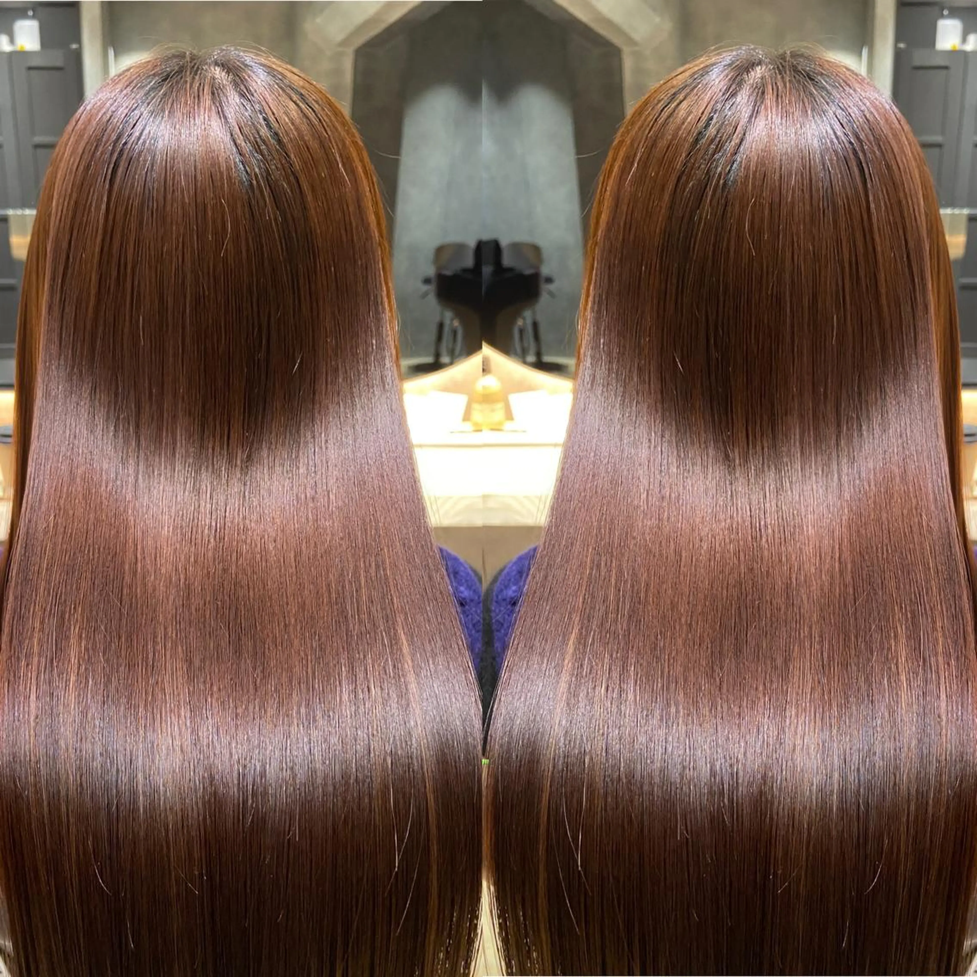 ロング カラー 髪質改善 カット トリートメント ツバサ 髪質改善のヘアスタイル