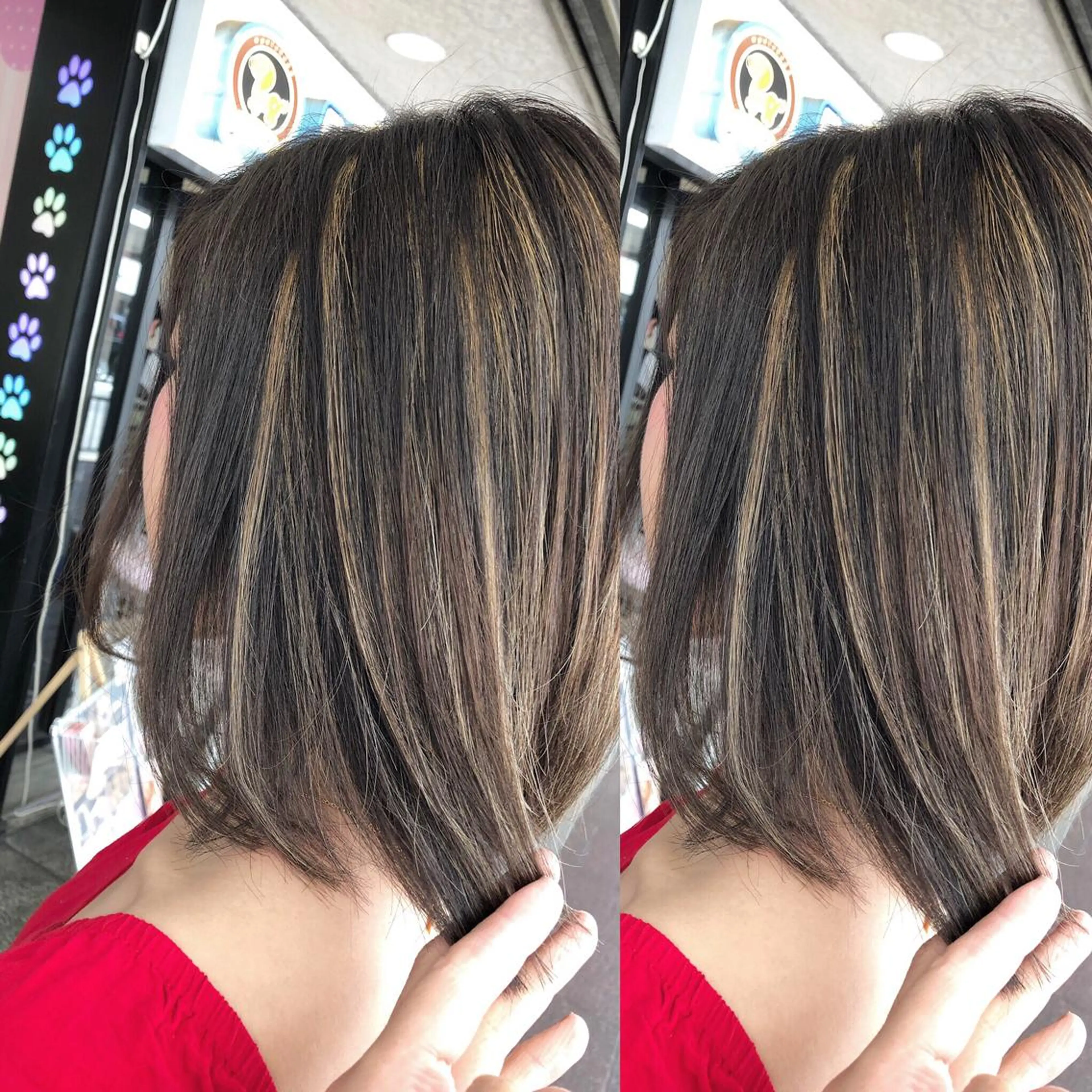 ショート カラー ハイライトカラー ハイライト JILBLAN京都 ショート/ハイライトのヘアスタイル