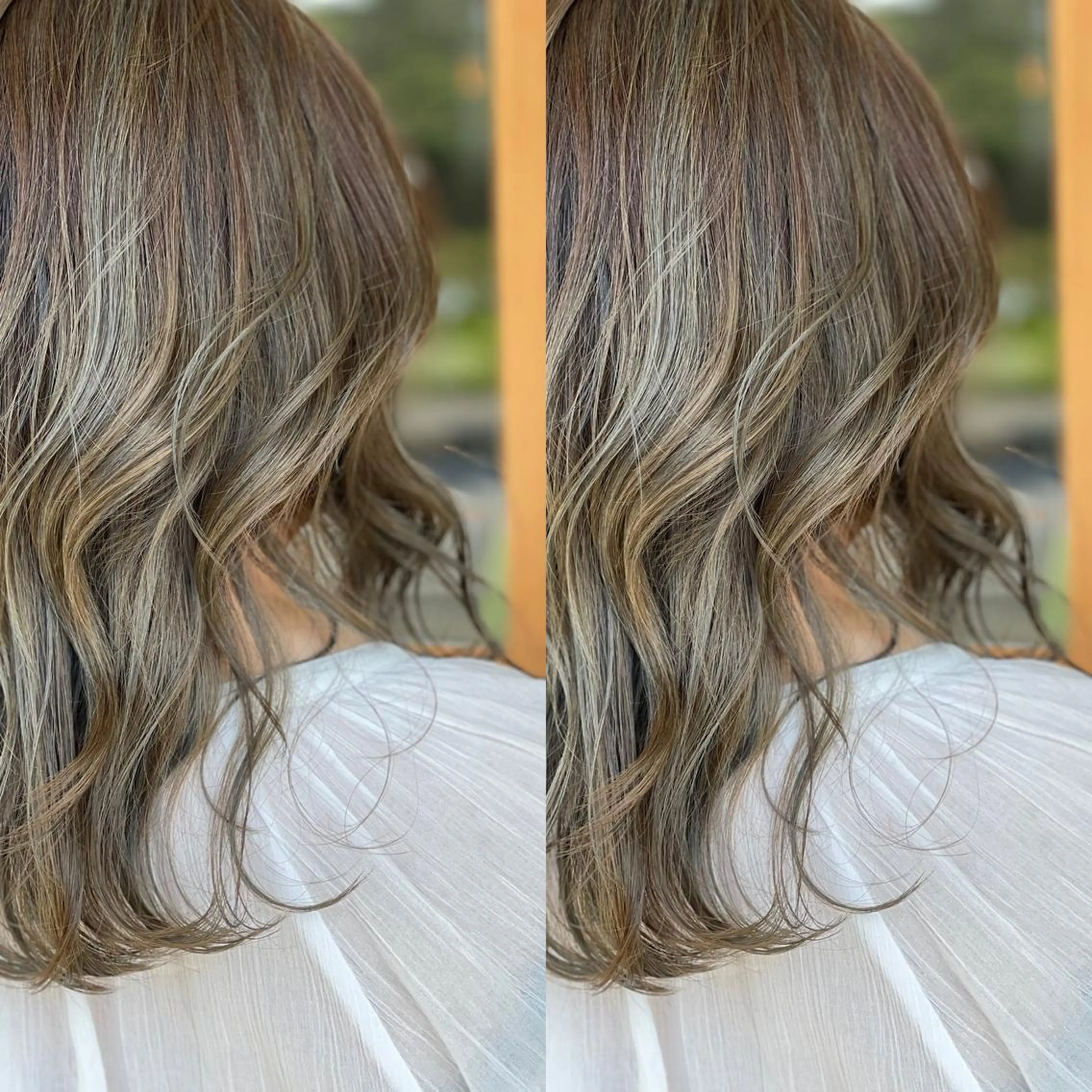 ロング カラー Snaly カラー特化ページのヘアスタイル