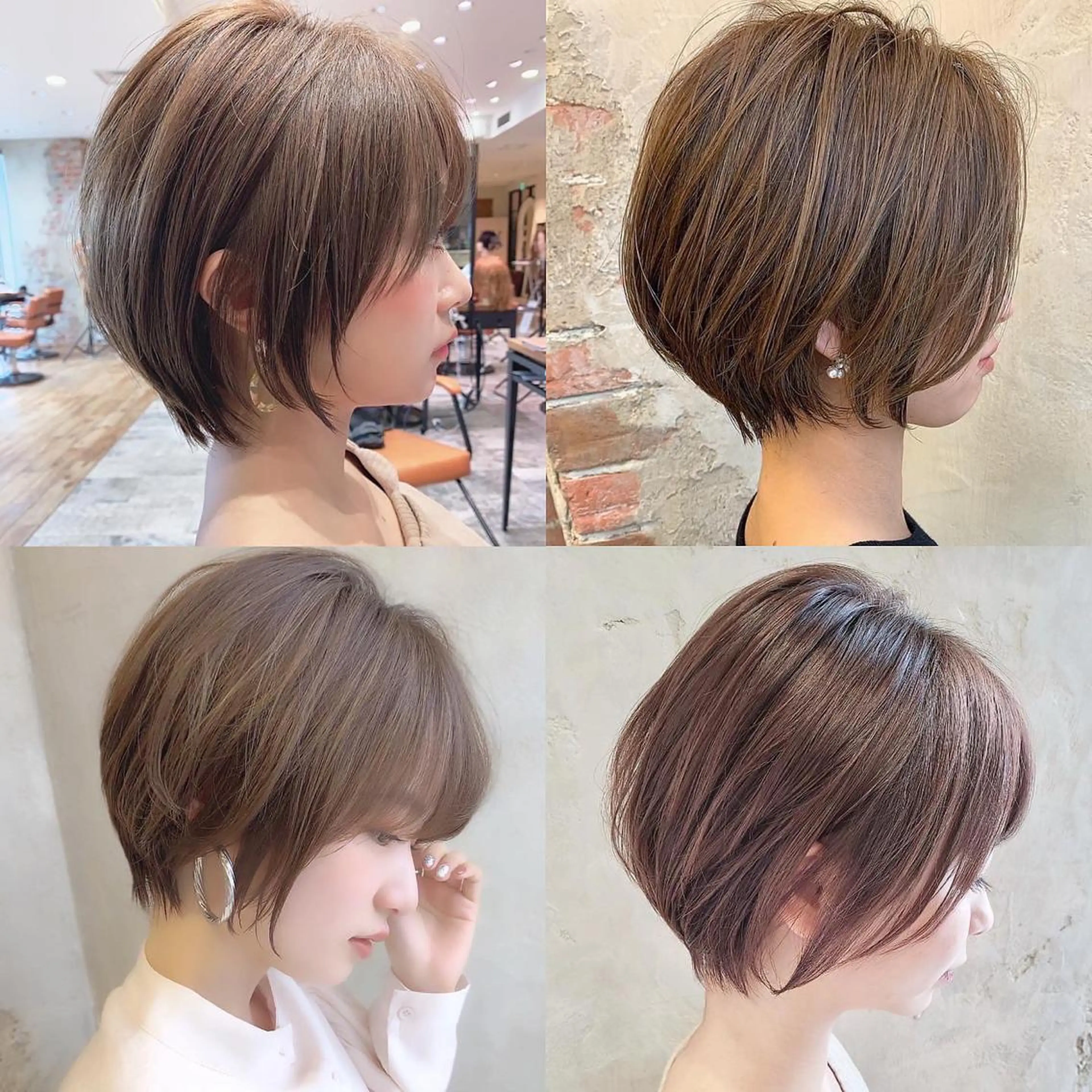 ショート ショートヘア 小顔カット カット ヘアカラー トリートメント ショート、ボブの神✨ 峯朋也✂︎✨のヘアスタイル