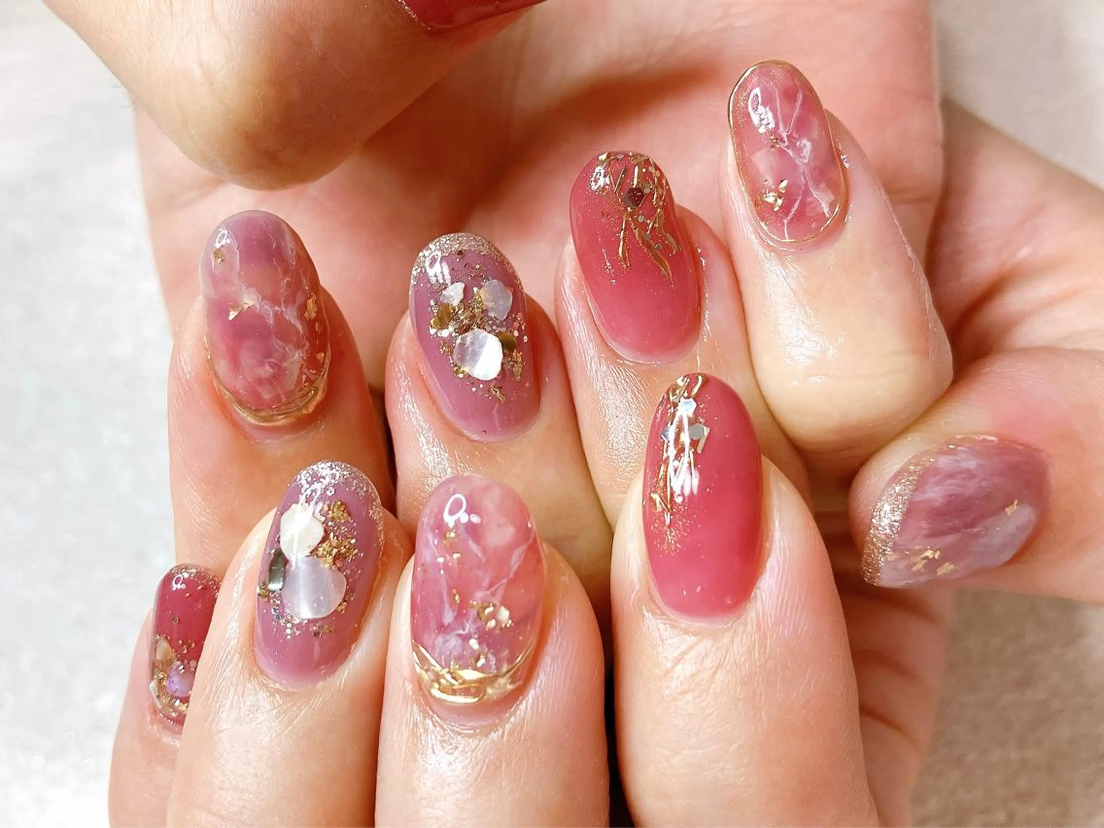 セミロング Nailsalon ＆Noelのネイルデザイン
