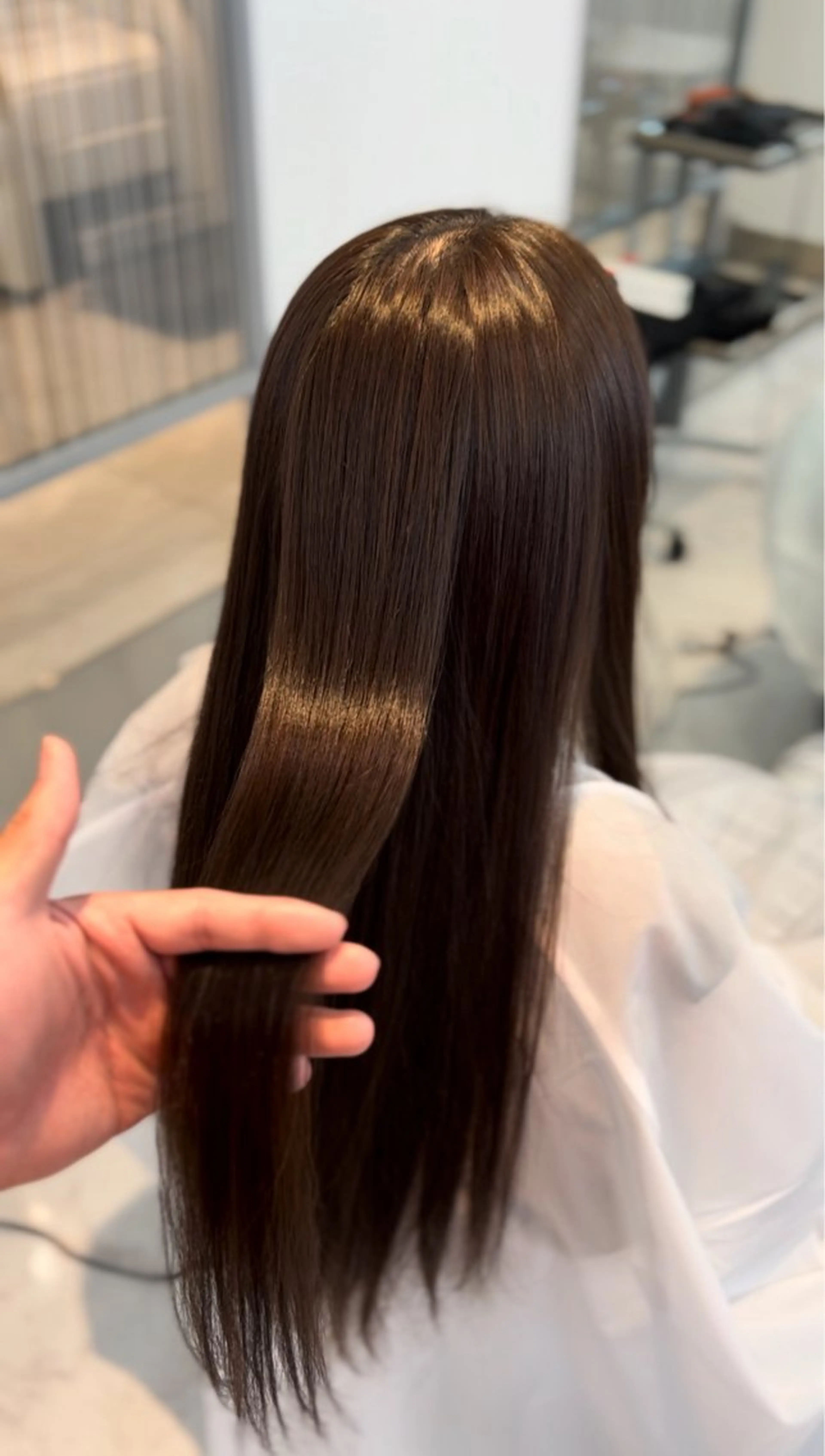 ロング 縮毛矯正 ✨上品可愛い 垢抜けヘア/後藤✨のヘアスタイル
