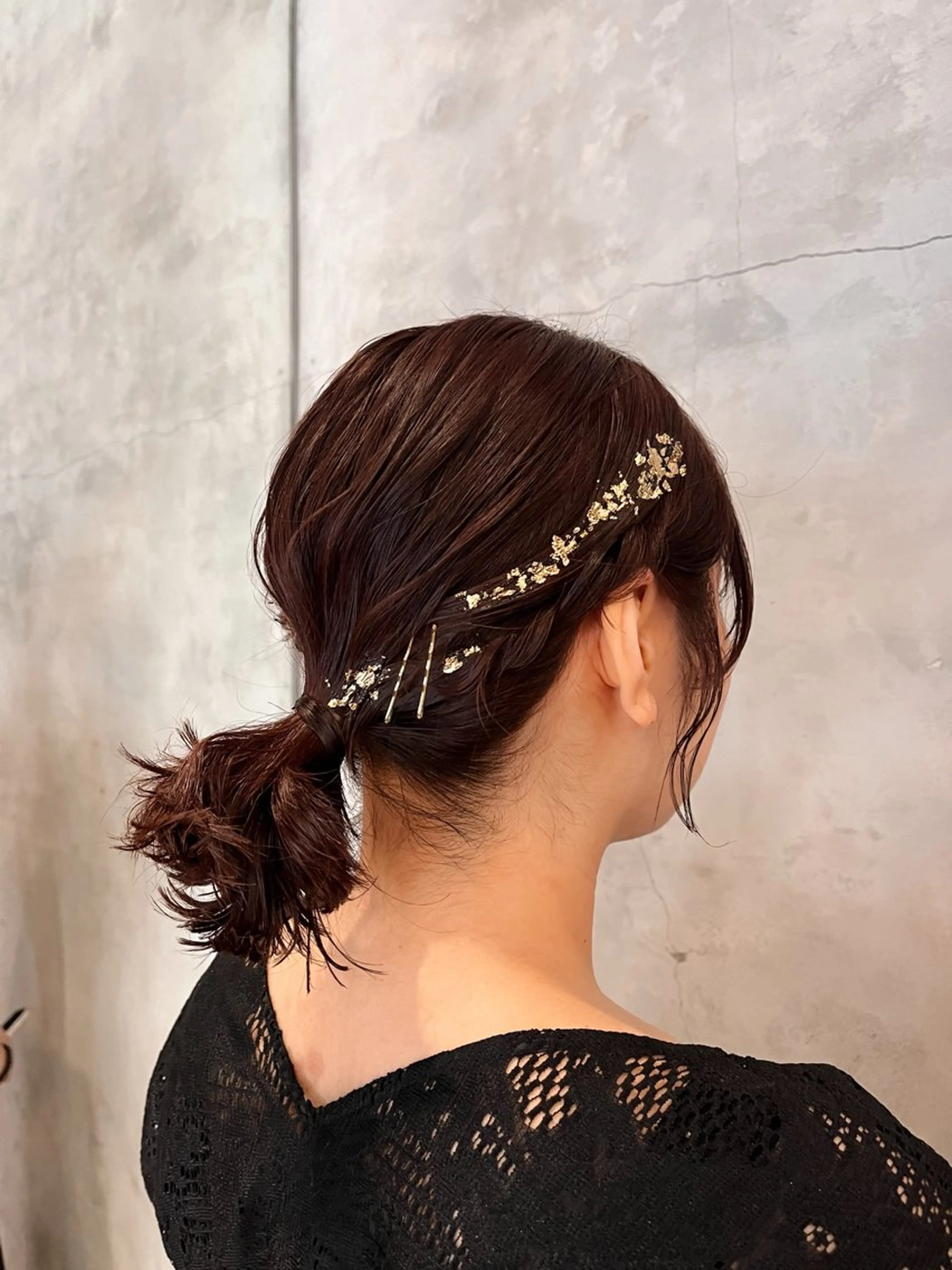 ショート カラー ヘアアレンジ ボブ ヘアセット 🌱ボブ/レイヤー/ ベージュ/あやみ✨のヘアスタイル