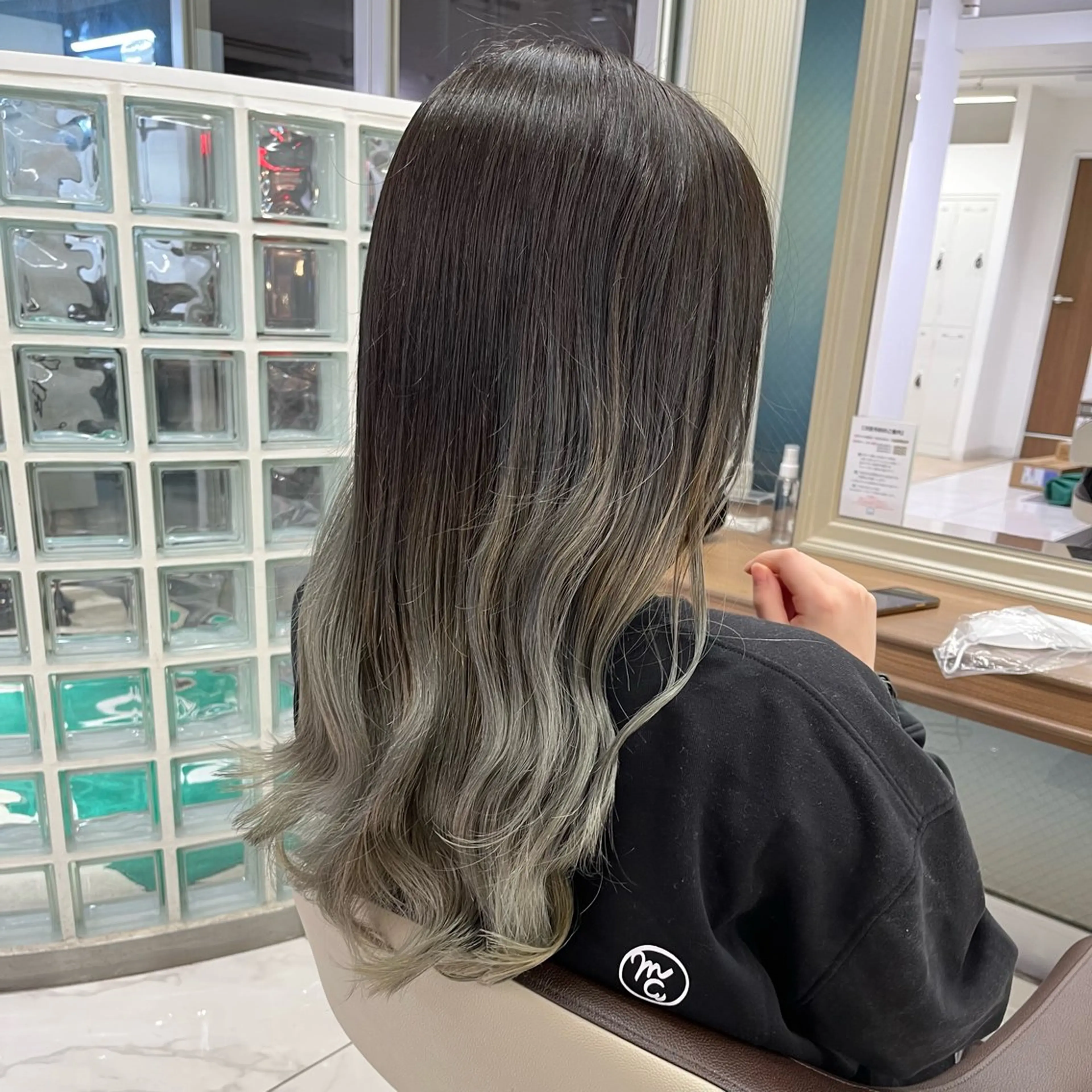 ロング カラー グラデーションカラー MEY HAIR CURLYS所属・ハードパーマ Rico💜のヘアスタイル