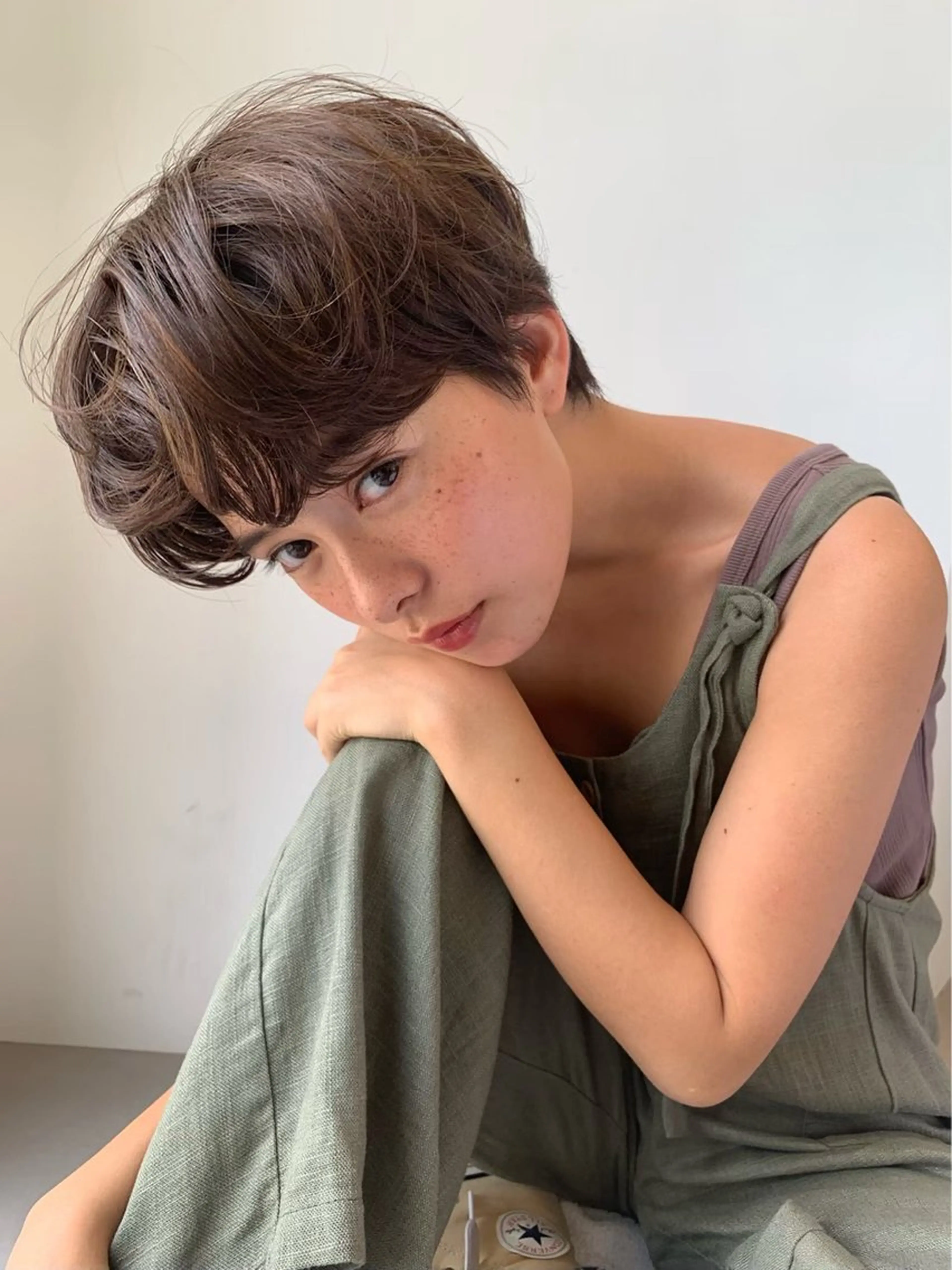 ショート カラー riria/ボブ /透明感カラー🎀のヘアスタイル