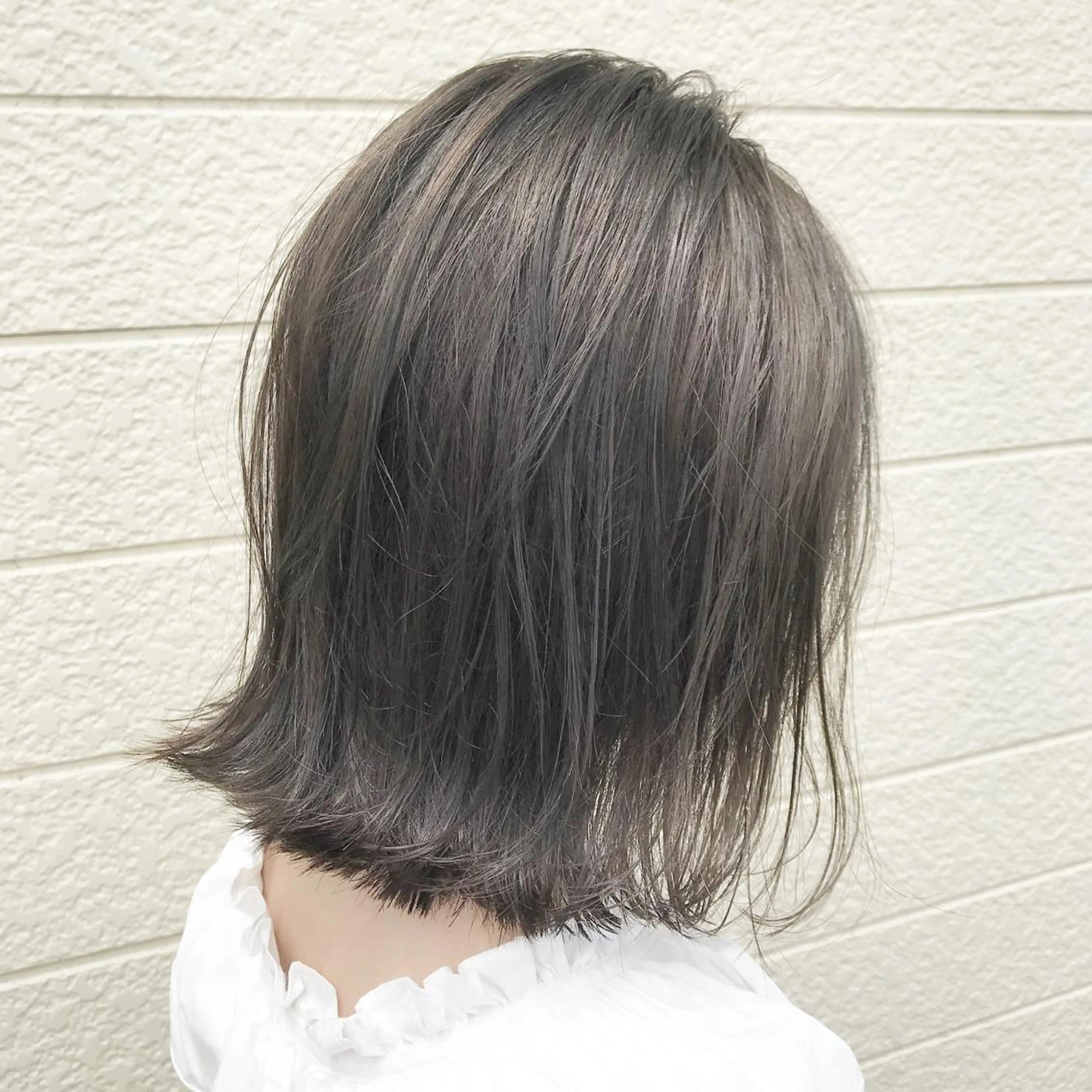ミディアム カット ヘアカラー トリートメント 菊地 良太のヘアスタイル