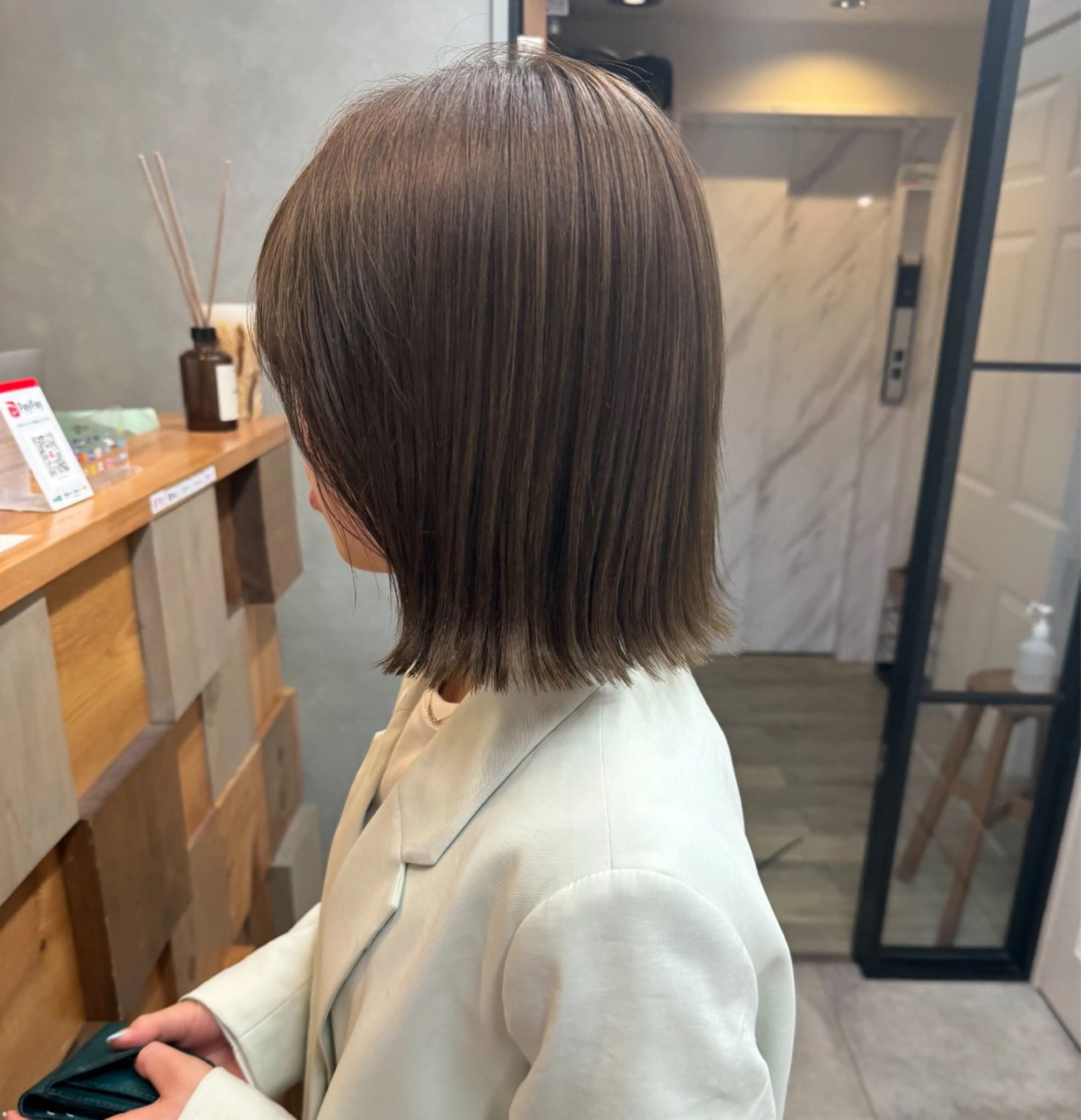 ショート カラー ベージュカラー ダブルカラー ヘアカラー 透明感カラー ☆akoのヘアスタイル