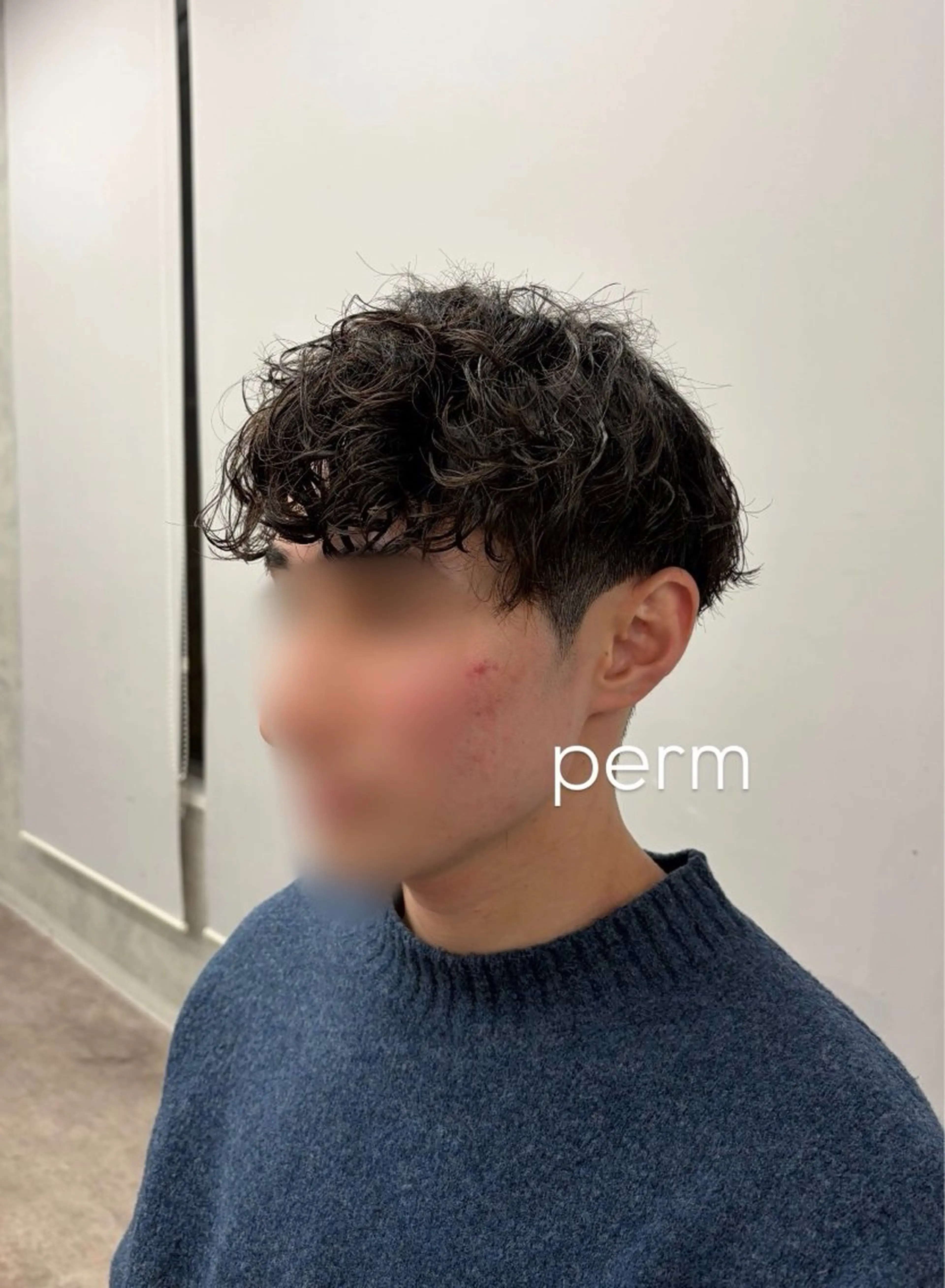 メンズ カット パーマ limitみづき🌙 カラーのヘアスタイル
