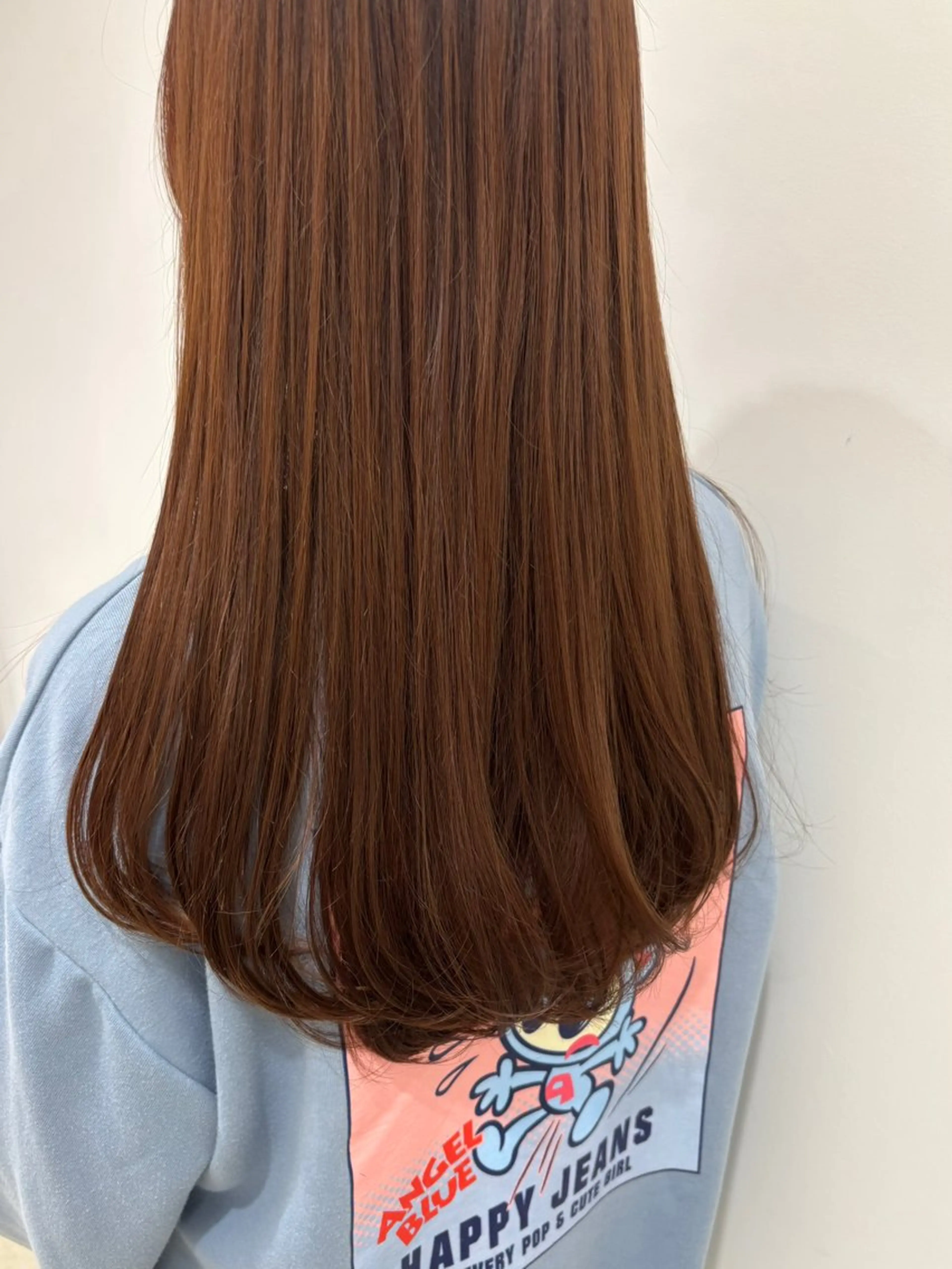 ロング カミヤ ミウのヘアスタイル