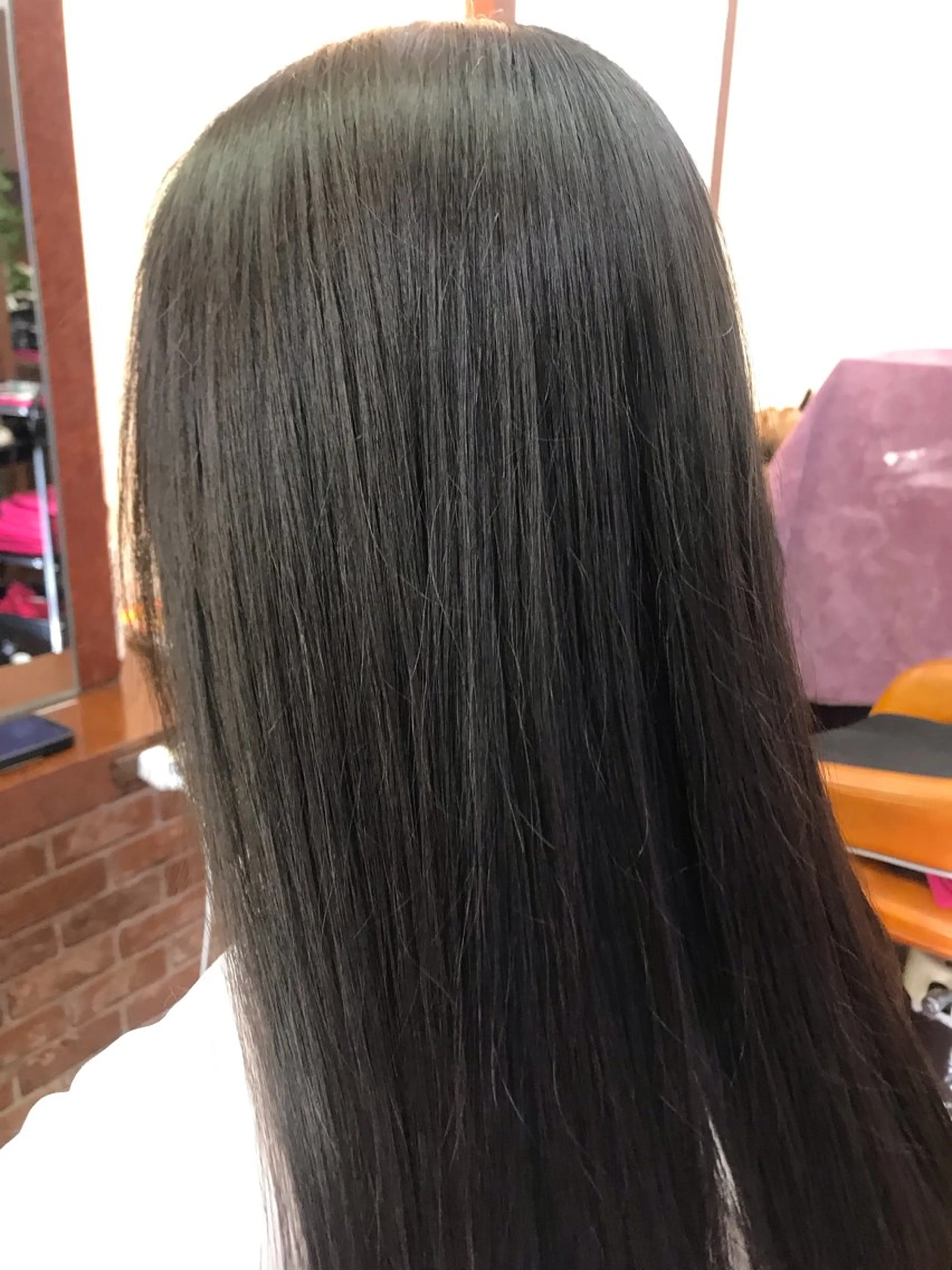 ロング パーマ 桧山 真のヘアスタイル