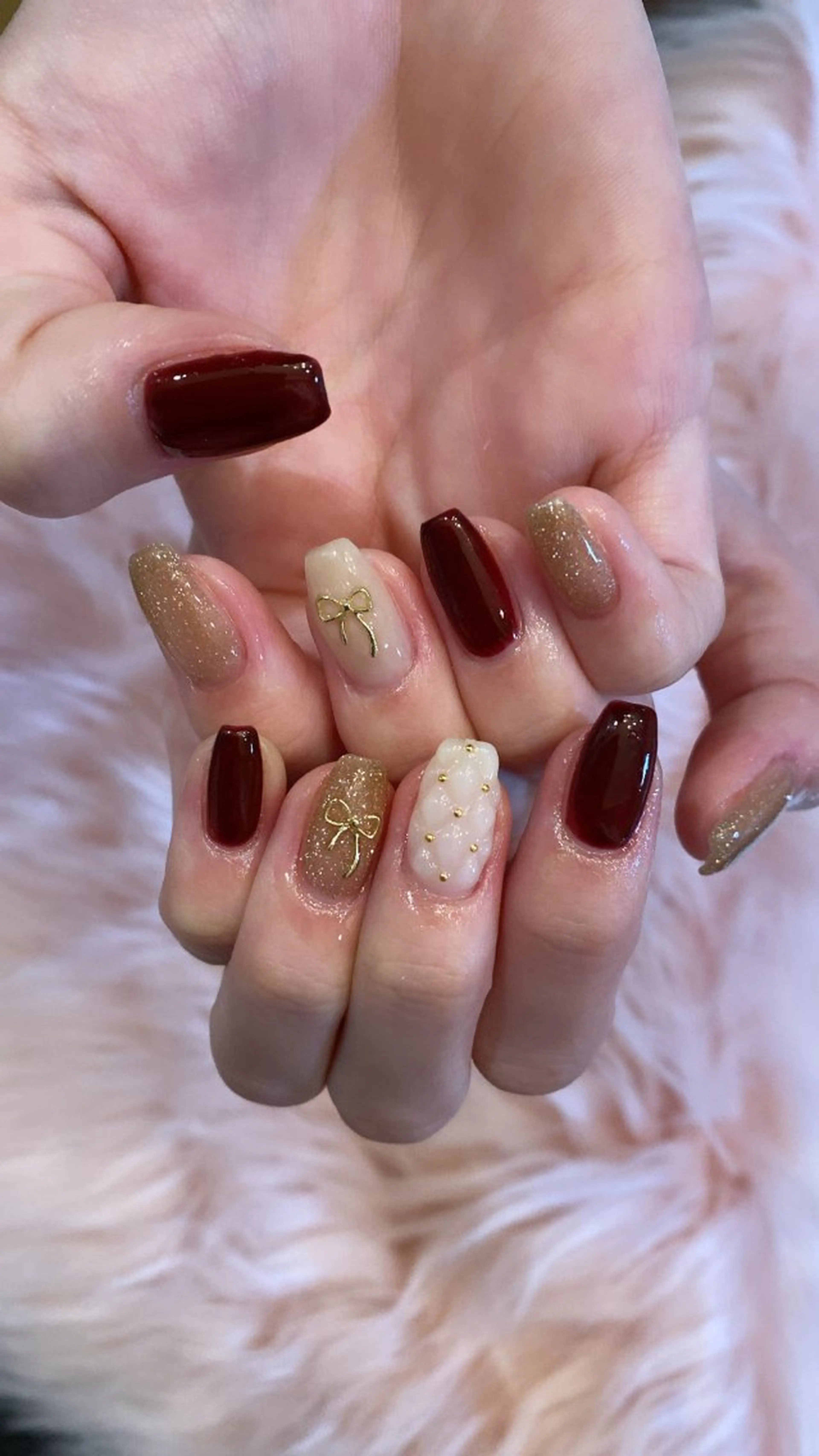 ネイル ハンドネイル crystal ⭐︎ colorのネイルデザイン