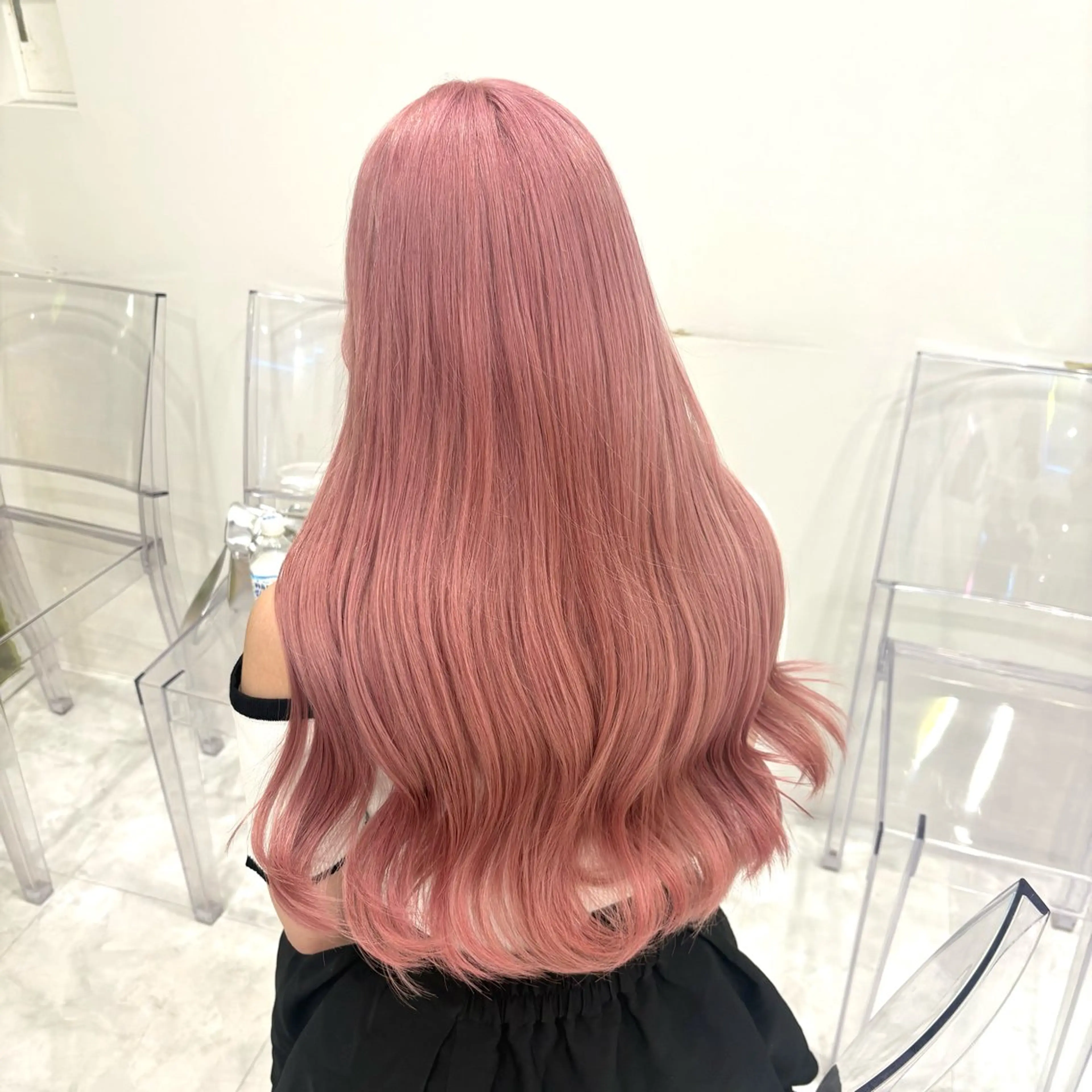 カラー ヘアカラー トリートメント akari🎀🤍 ガーリーstyleのヘアスタイル