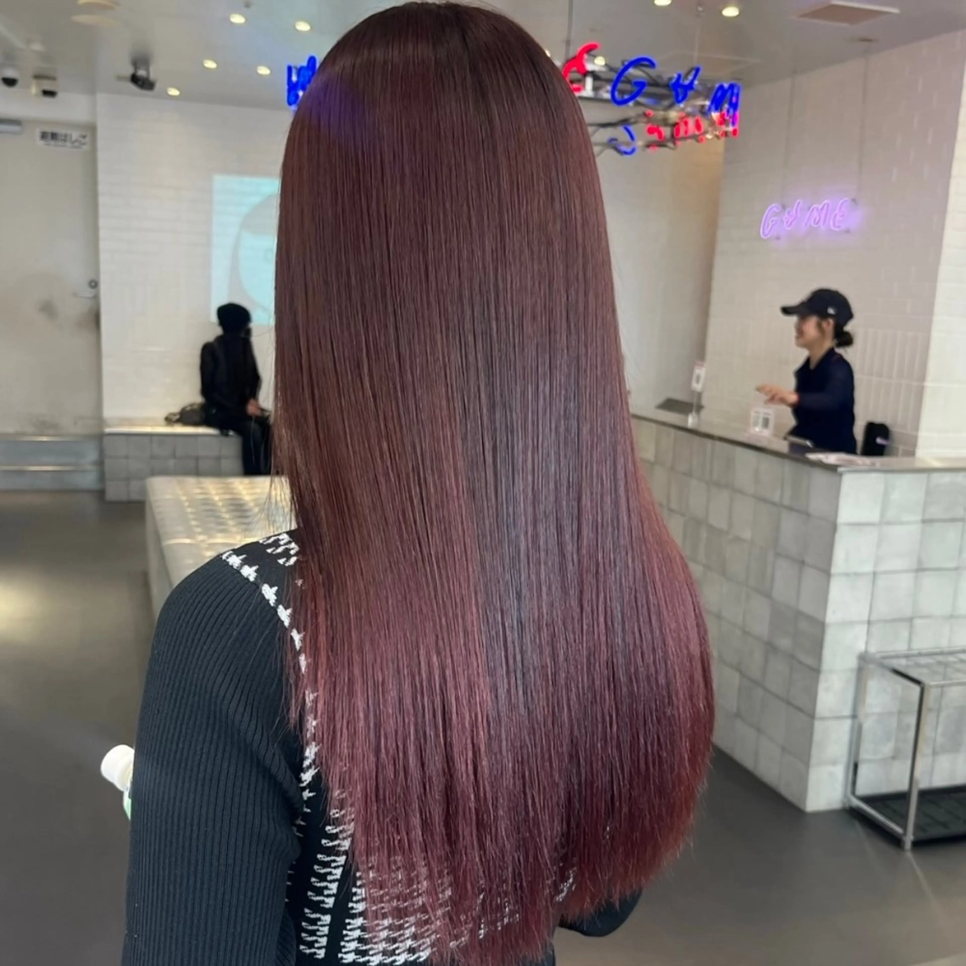 ロング カラー 🍒暖色✖️レイヤー ／Haruna🍒のヘアスタイル