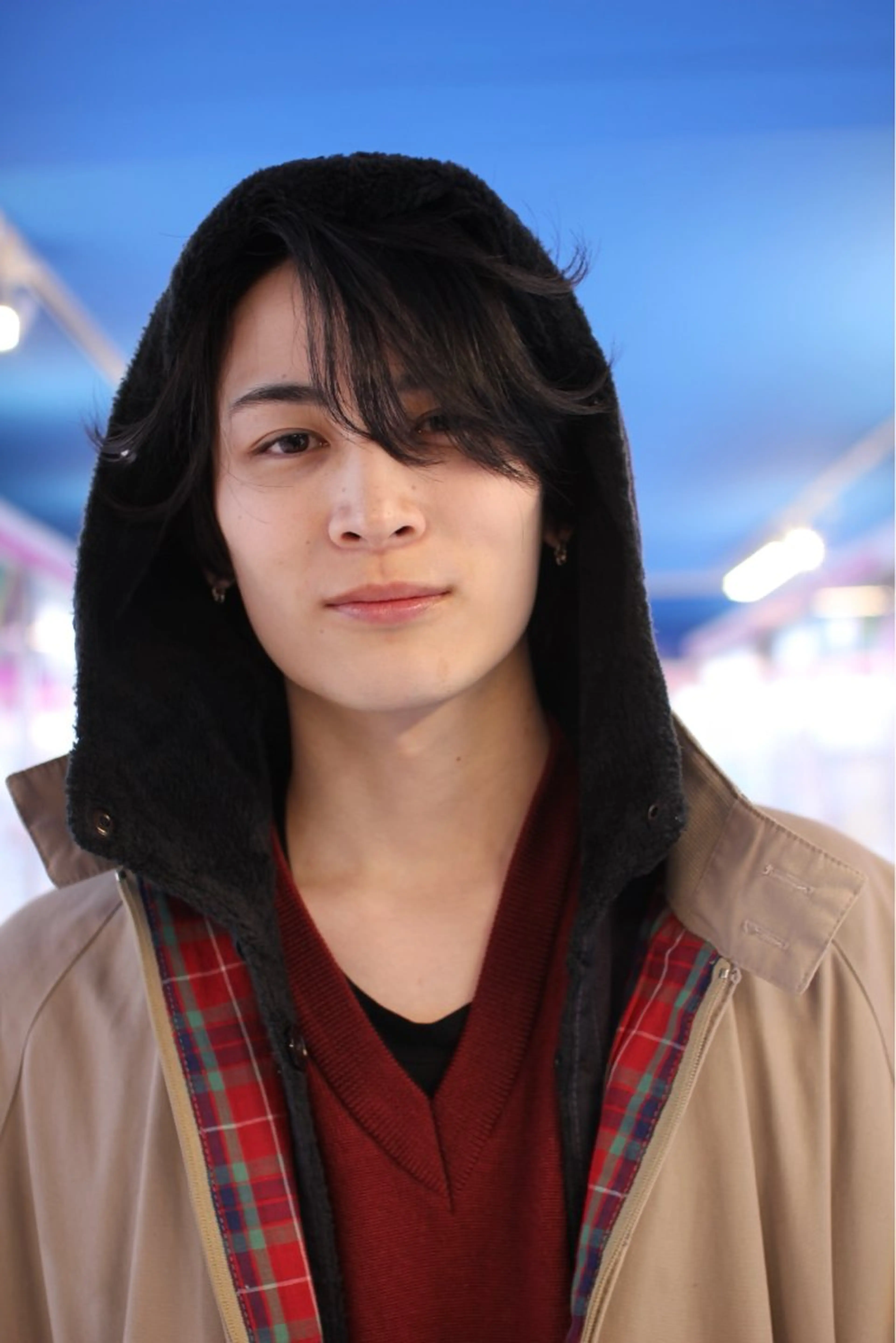 パーマ メンズ アレンジ/新宿 透明感カラー/ヤノのヘアスタイル