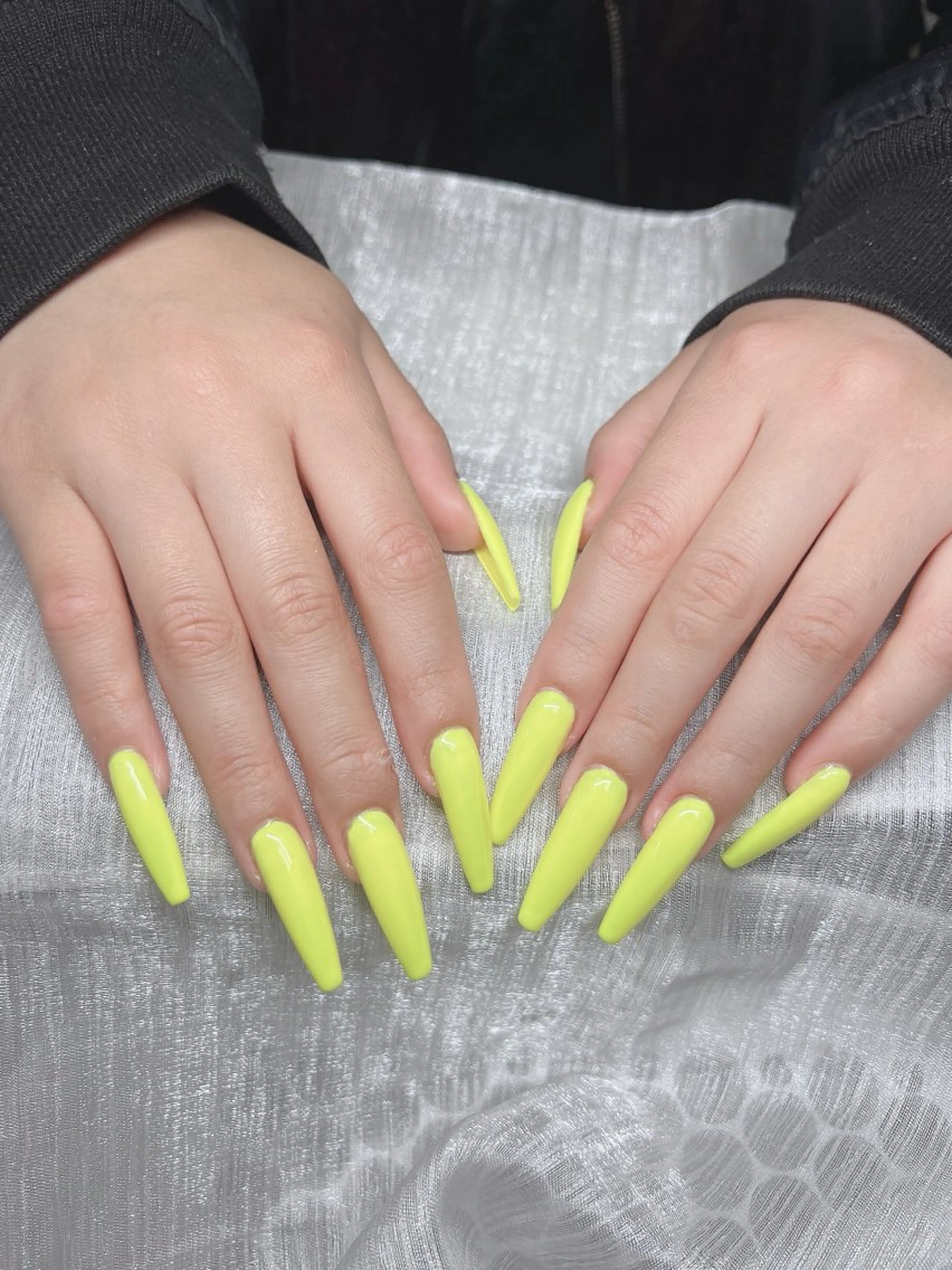 ネイル オーロラネイル チークネイル 長さ出し フットネイル フレンチネイル ハンドネイル Lee Nails チップ長さだし専門店のネイルデザイン