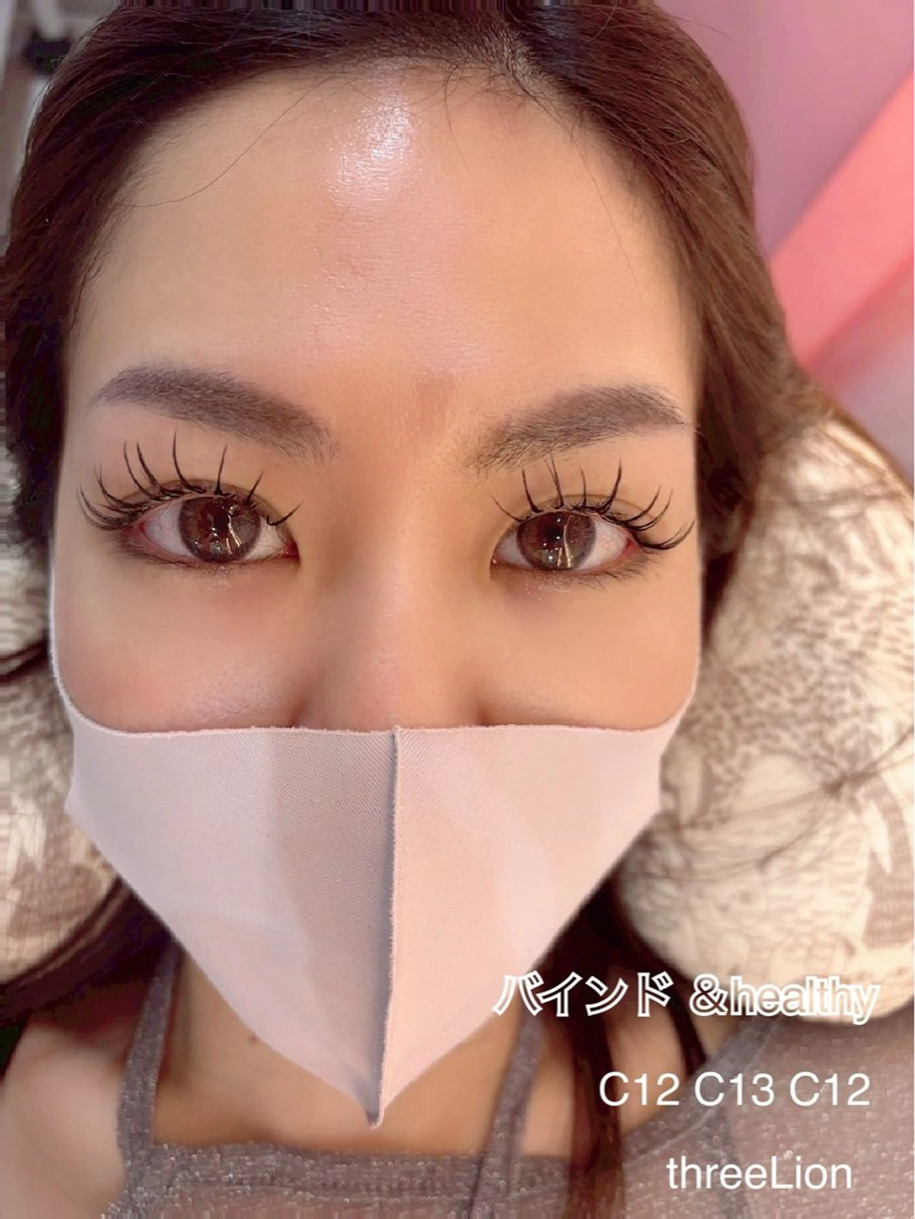 マツエク・マツパ バインドロック 束感まつ毛 韓国風マツエク マツエク threeLion　ネイル&アイラッシュサロン所属・threeLion ネイル&アイラッシュのネイルデザイン