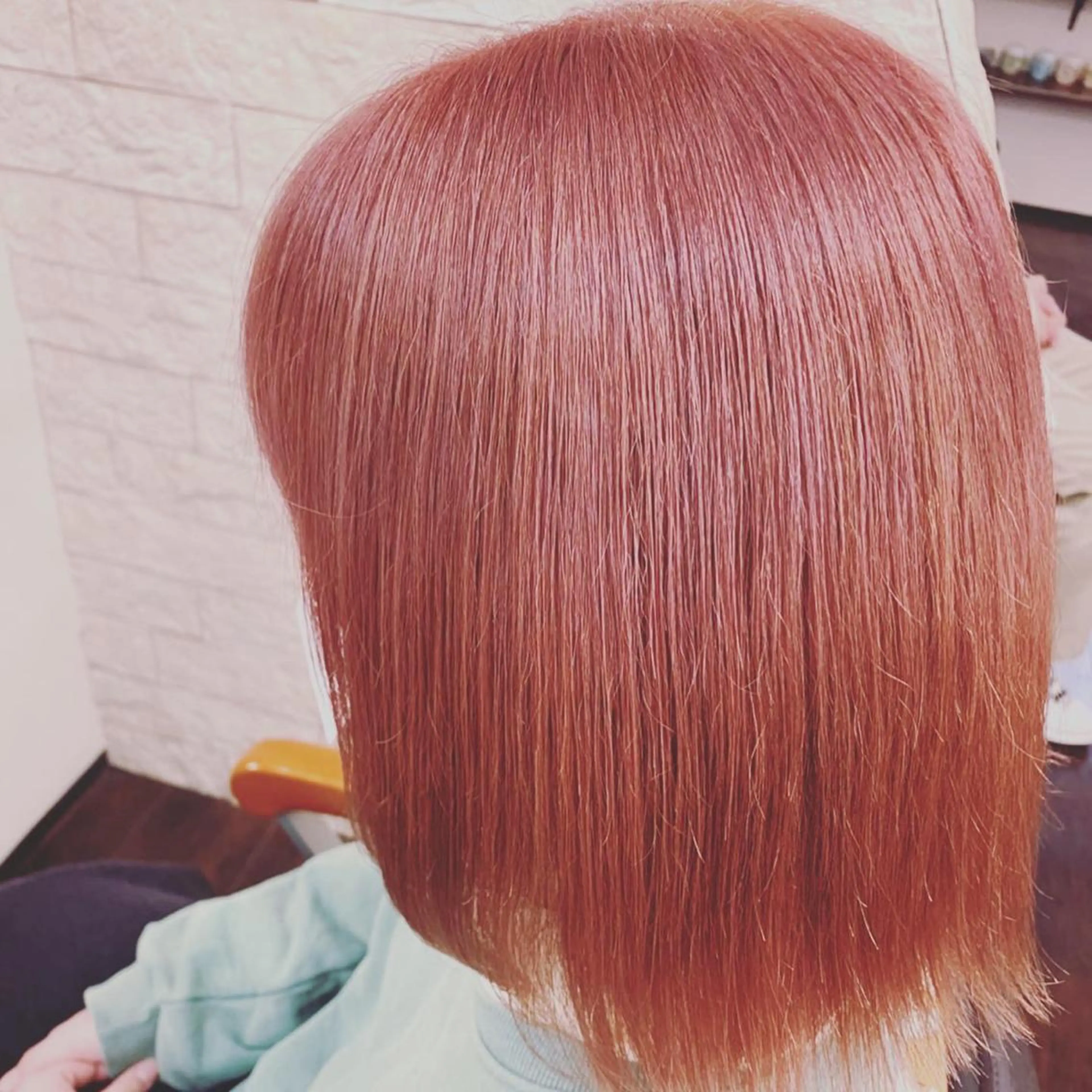 ミディアム カラー ブリーチ ダブルカラー ピンクカラー ベリーズ所属・田中 拓夢のヘアスタイル