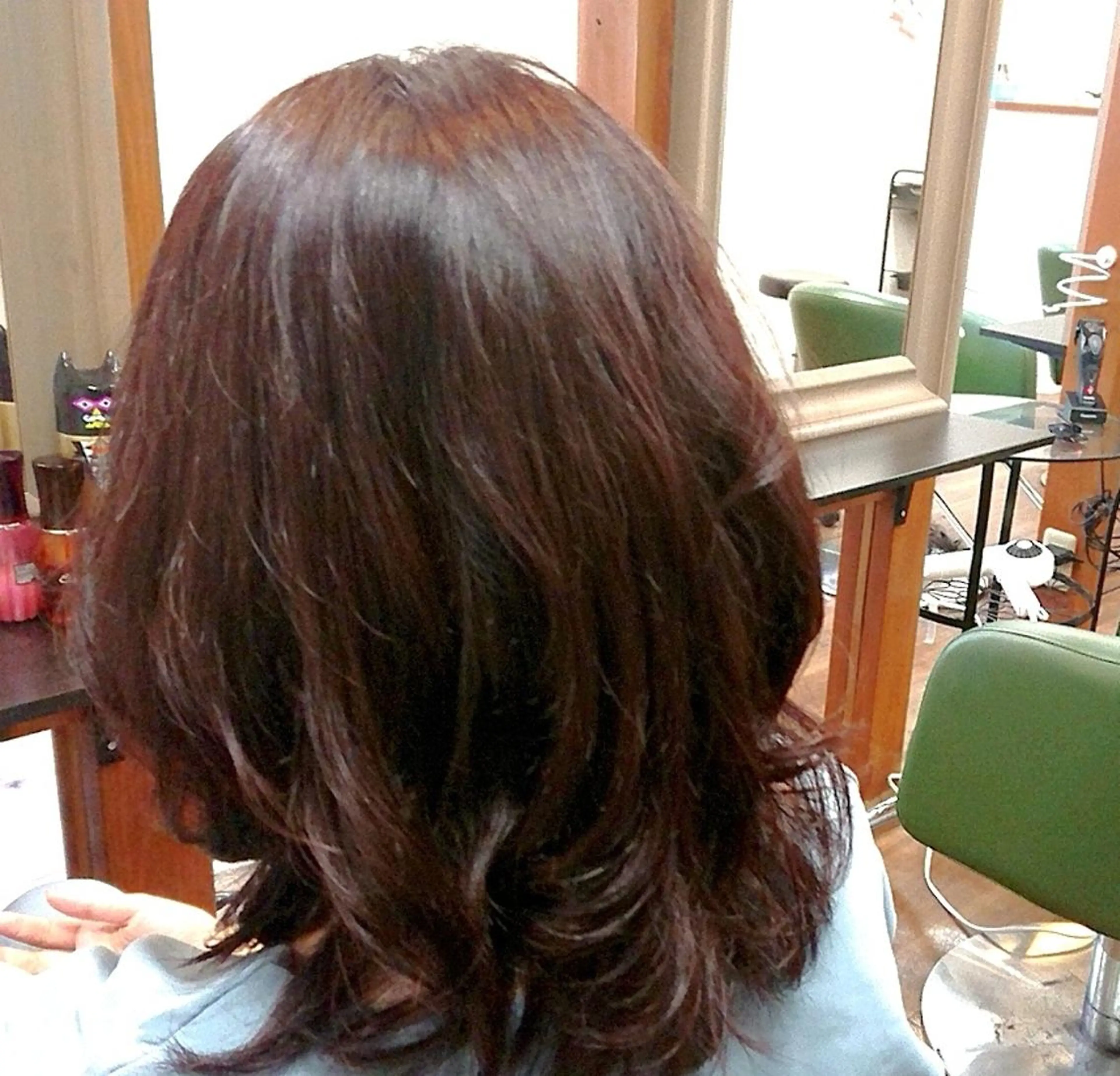 ミディアム ヘアカラー トリートメント 渡辺 康行のヘアスタイル