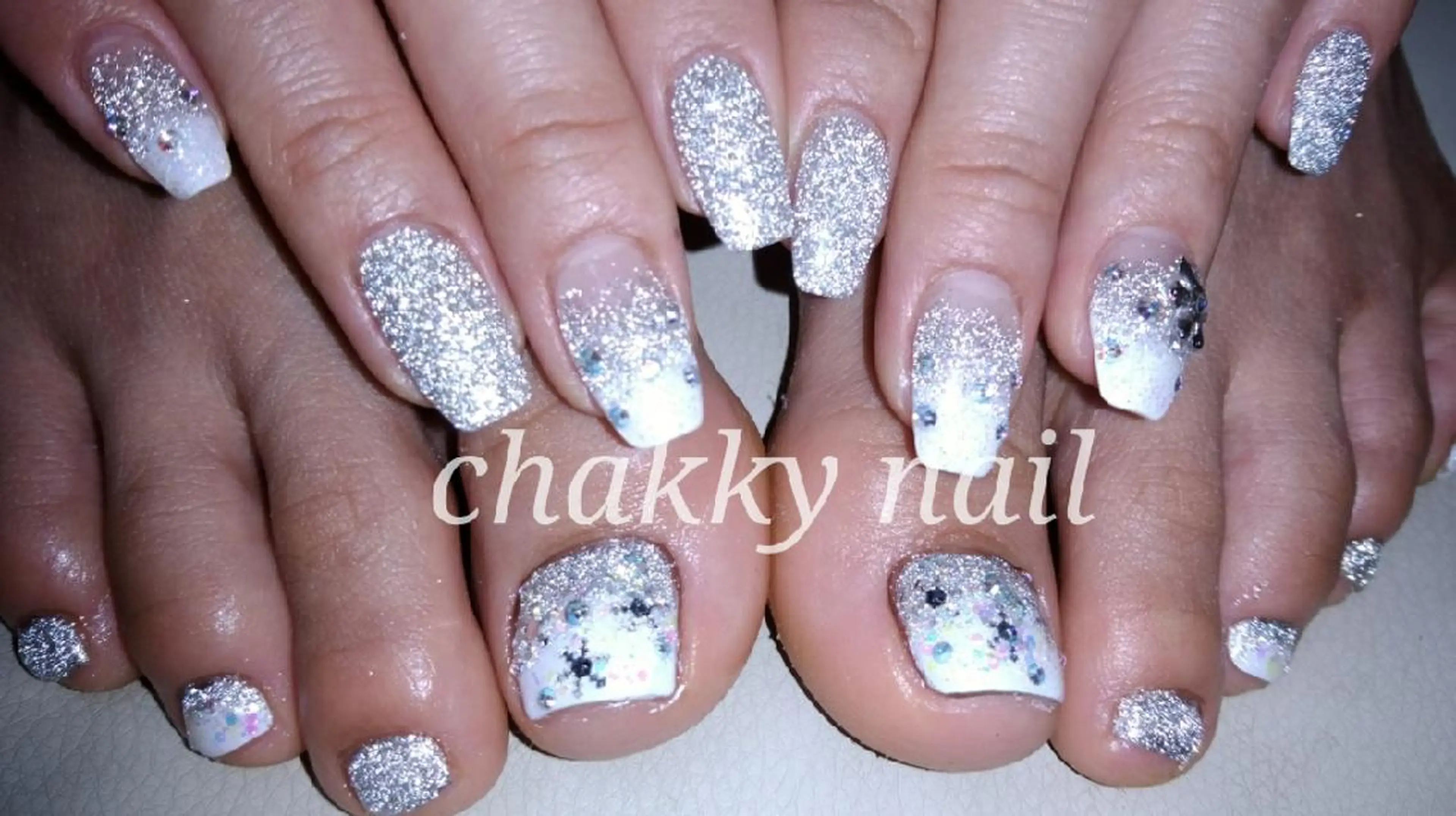 ネイル フラッシュネイル chakky nailsのネイルデザイン