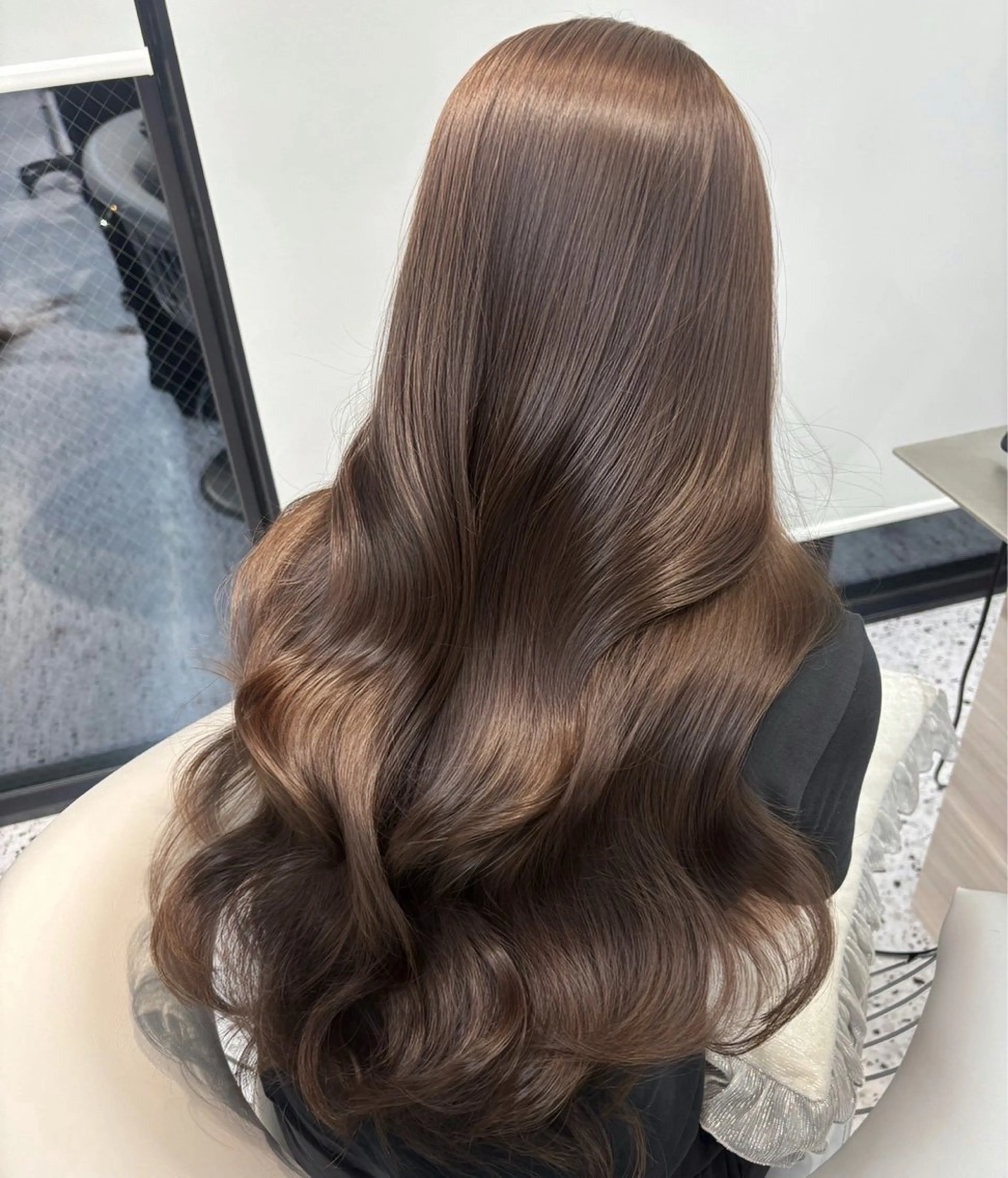 ロング 髪質改善 レイヤーカット ヘアカラー 🎀透明感カラー shizuka🎀のヘアスタイル