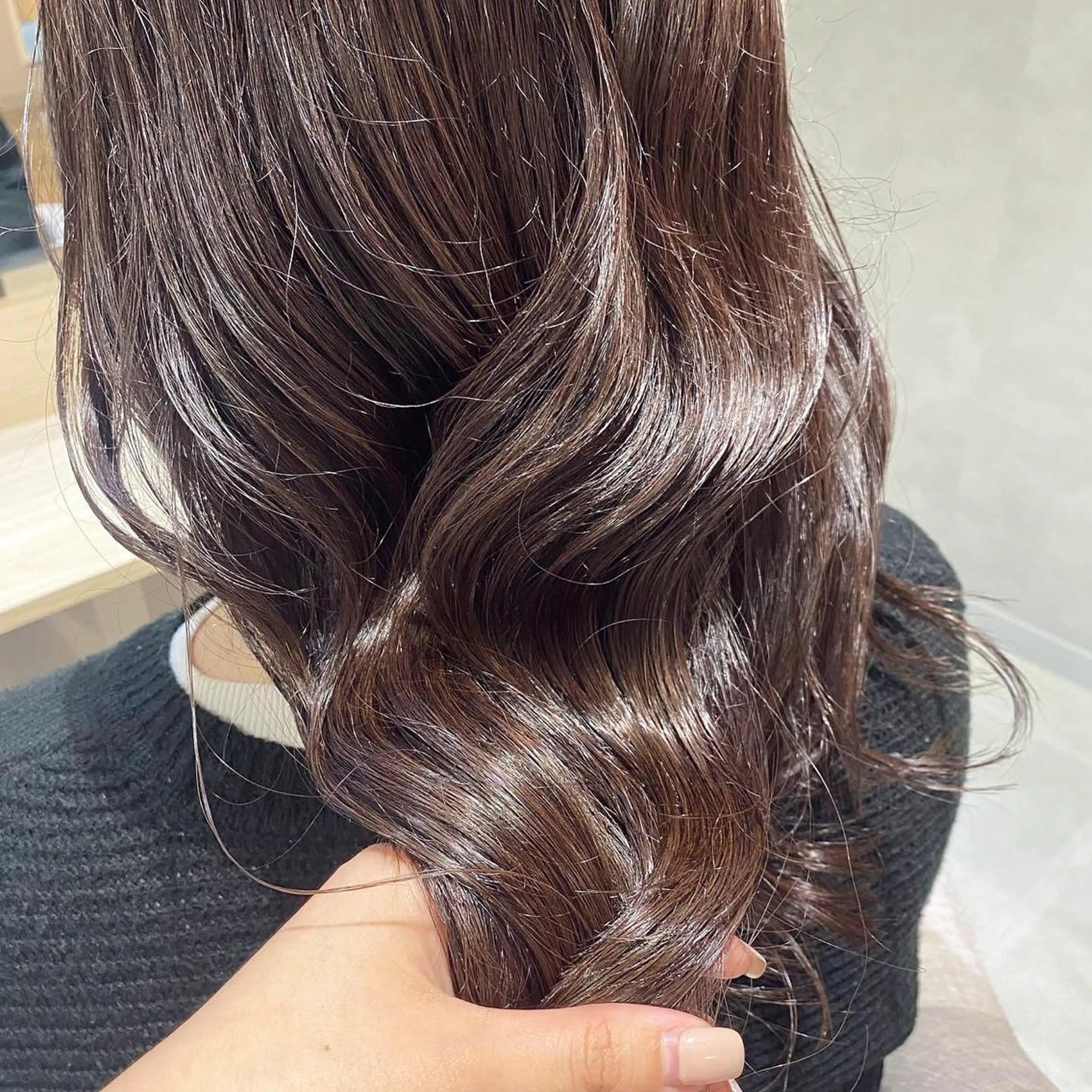 ロング カット ヘアカラー トリートメント ♡韓国ヘア・ 透明感カラー♡RANのヘアスタイル