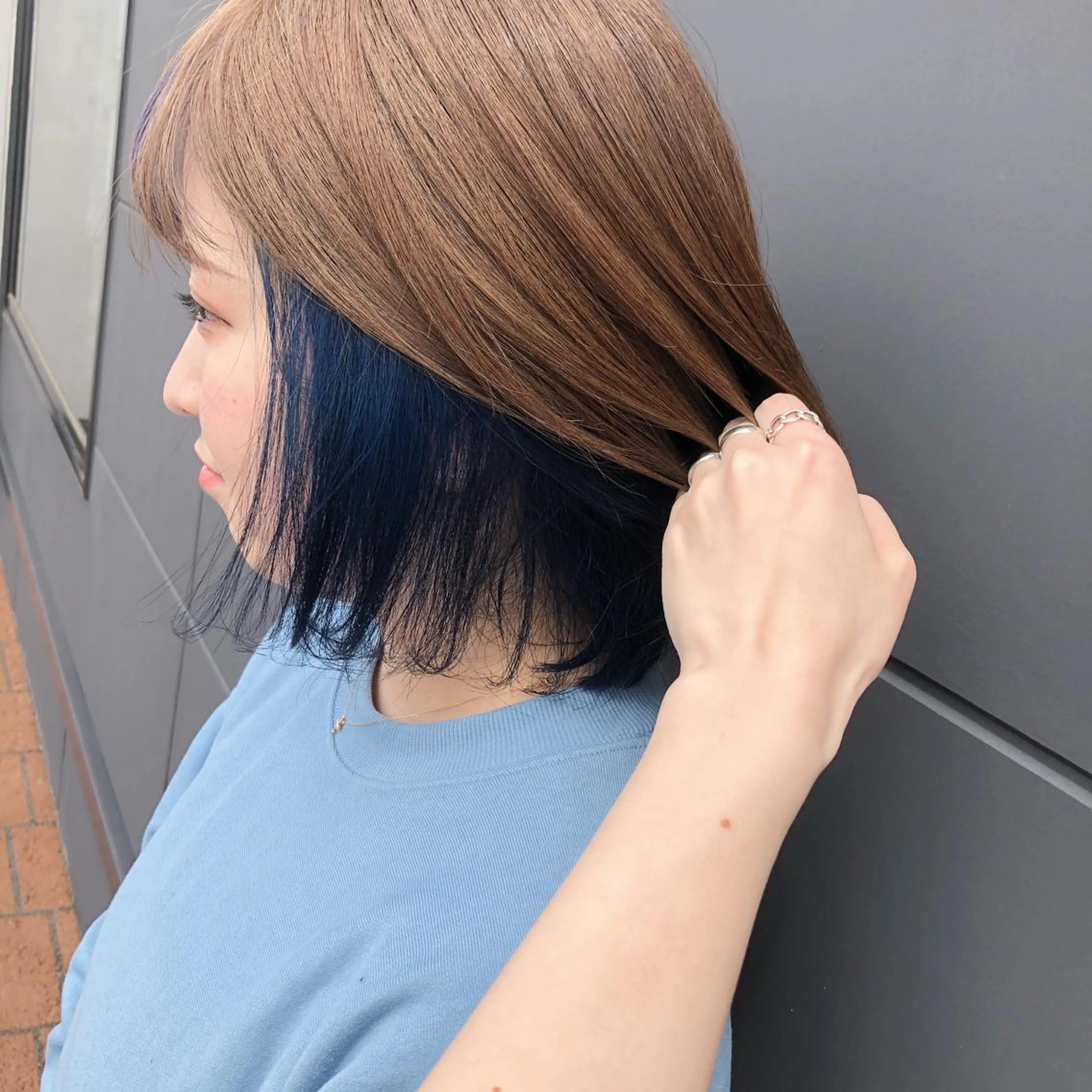 ショート カラー ヘアアレンジ yoshino yukoのマツエク・マツパデザイン