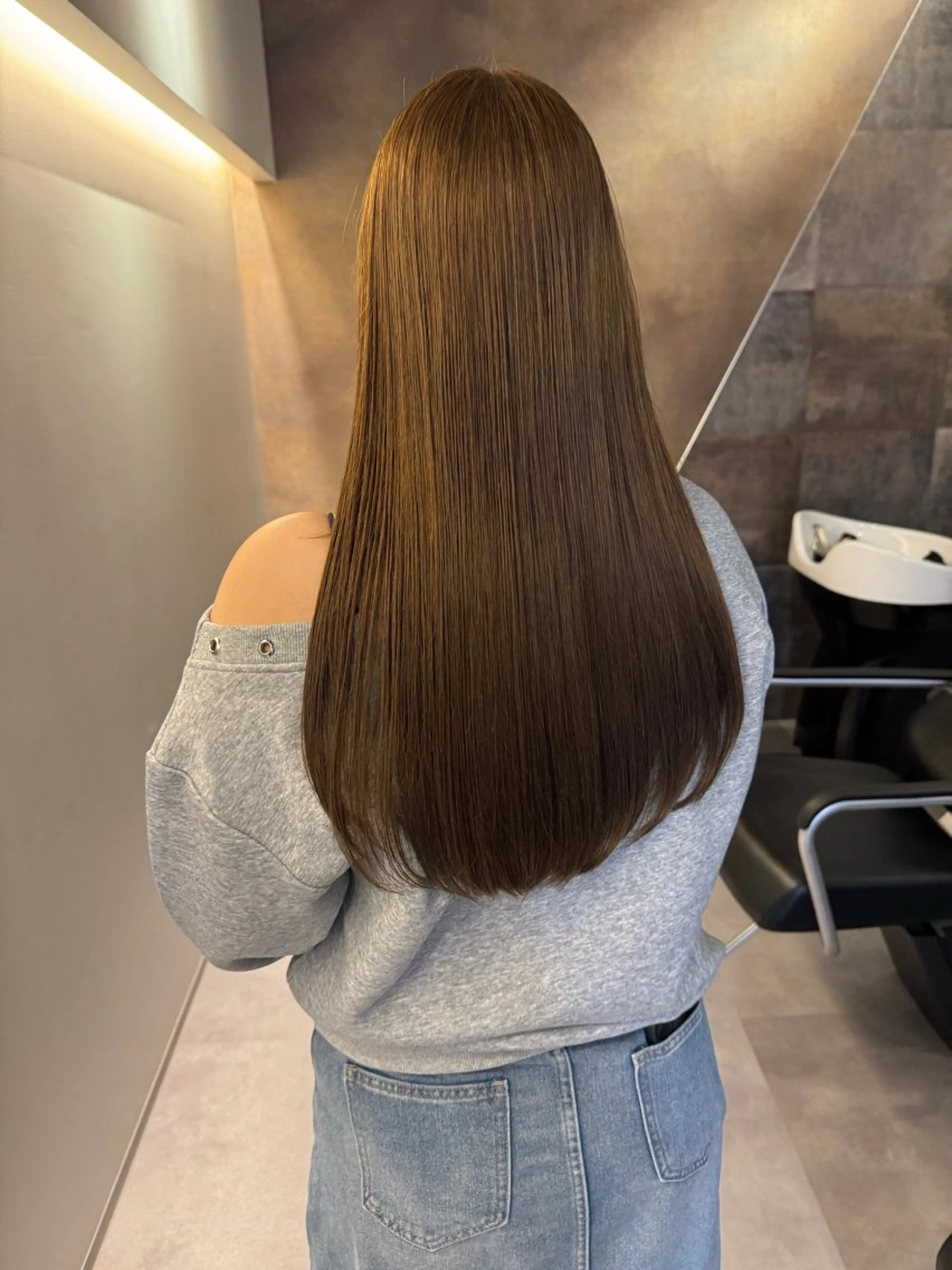 ロング カット ヘアカラー トリートメント GO TODAY SHAiRE SALON 広島店所属・三輪 恭平のヘアスタイル