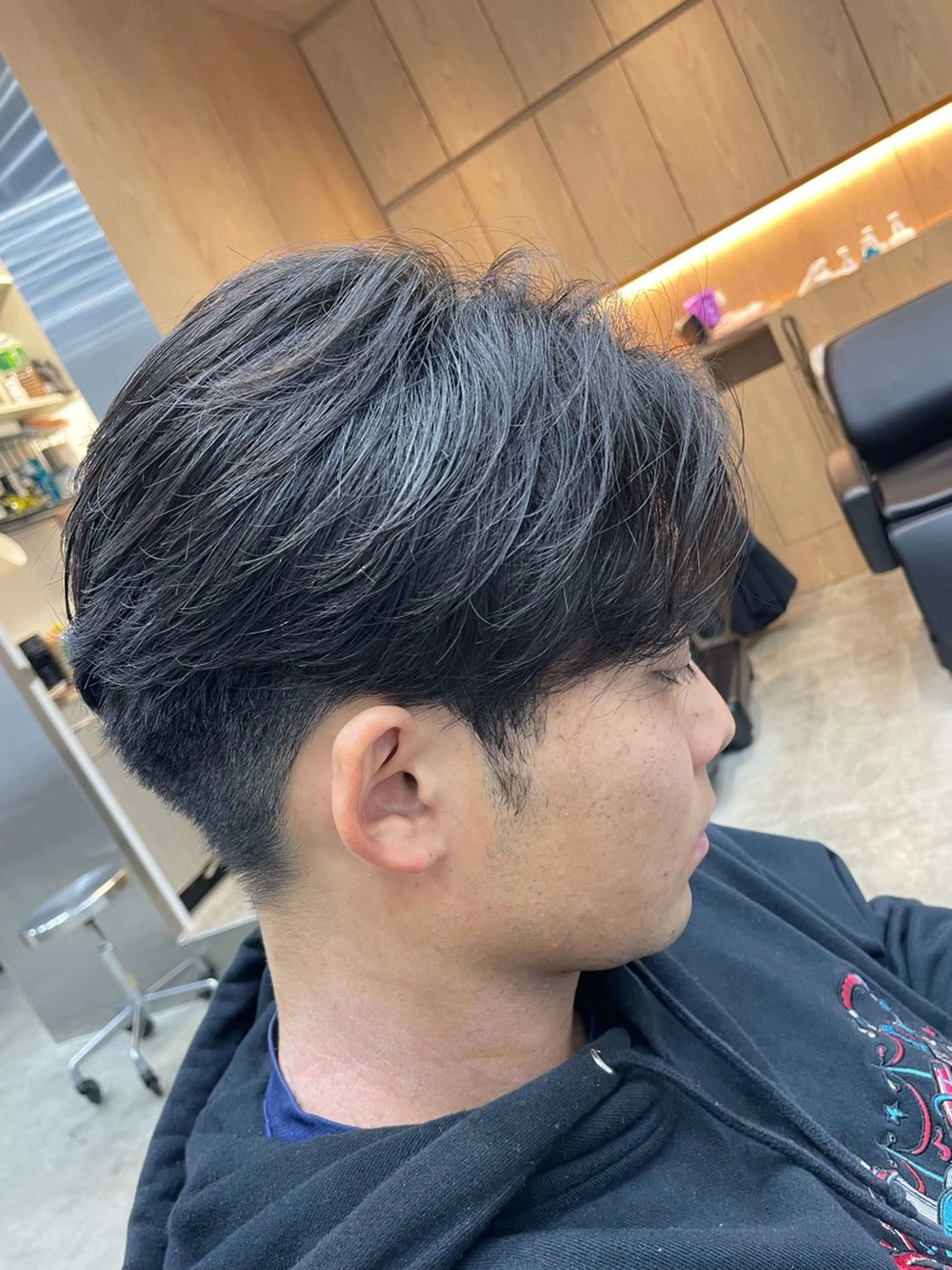 パーマ メンズ カット パーマ fifth天神 パーマ特化/石橋航海のヘアスタイル