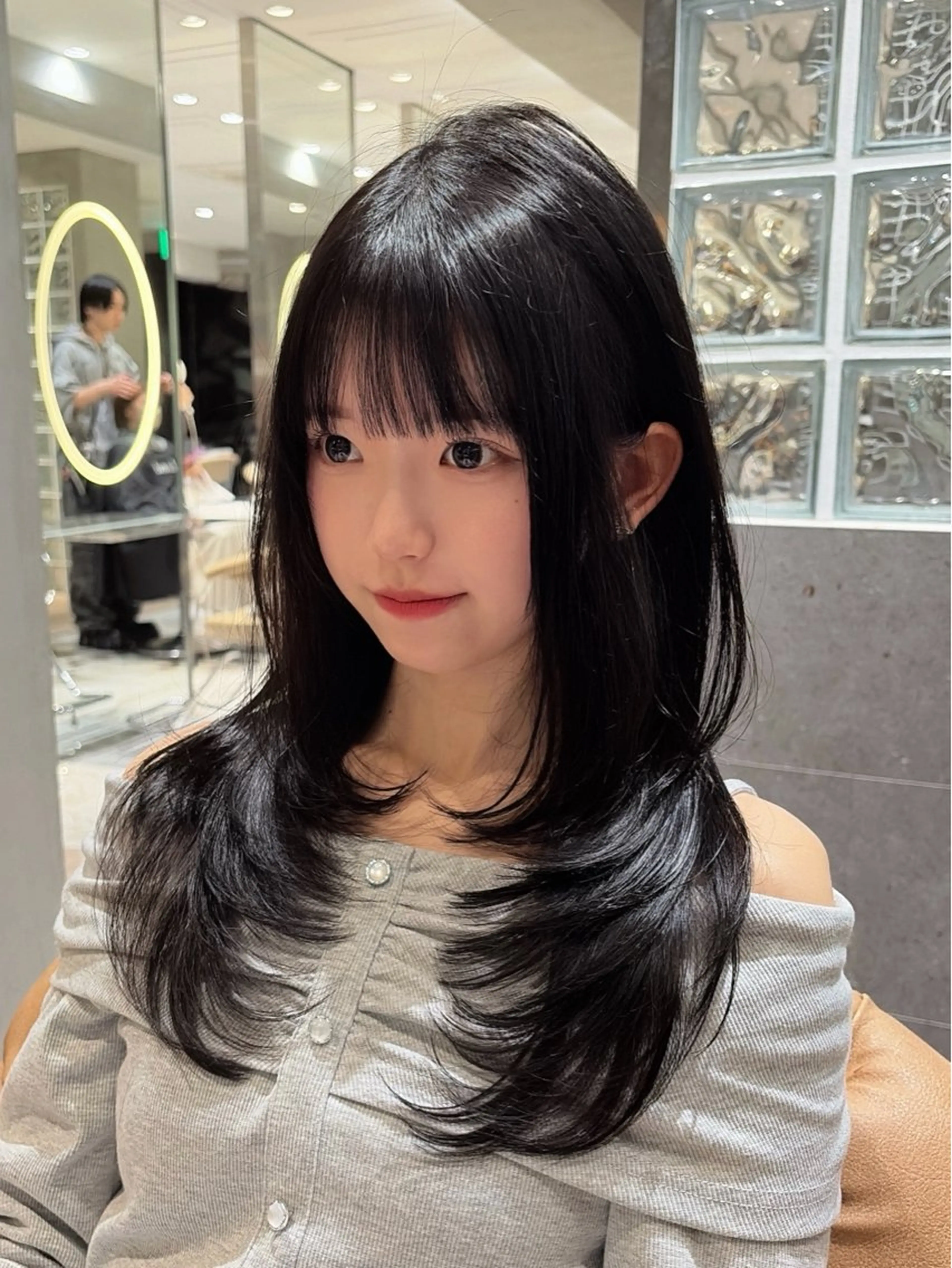 ロング カラー レイヤーカット カット ヘアカラー 🥇KEN /レイヤー/カラーのヘアスタイル