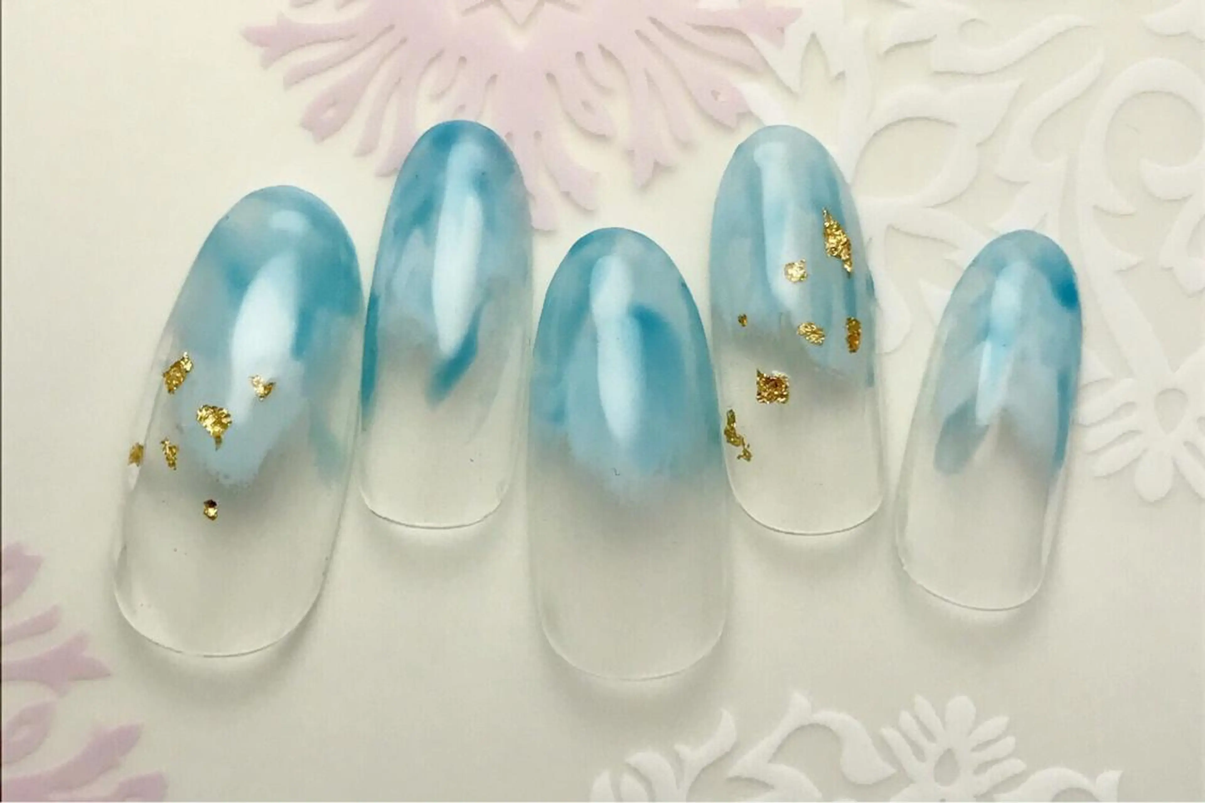 ネイル ストーンネイル Verest 西荻窪のネイルデザイン