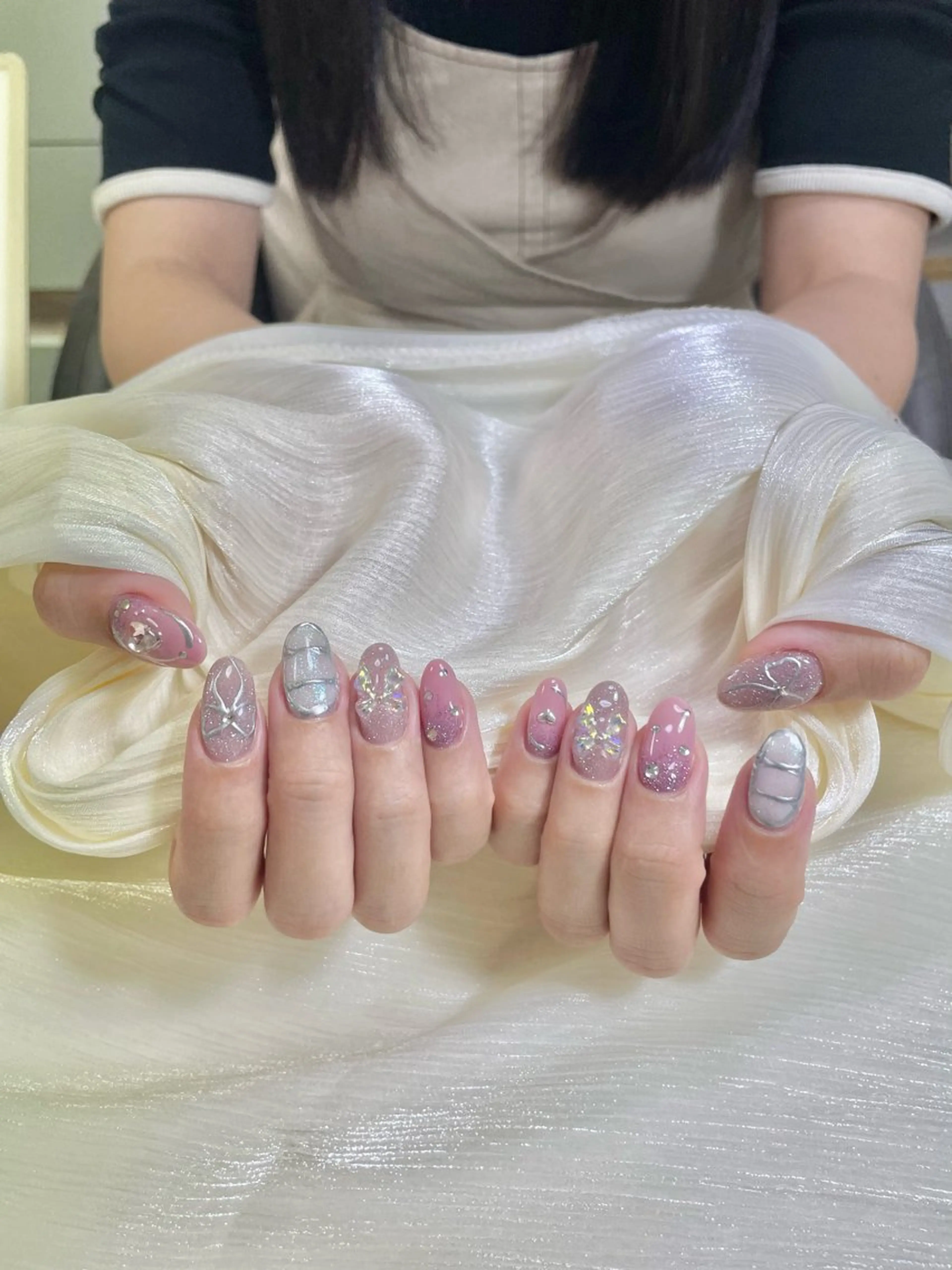 ネイル ハンドネイル By moonネイル 🌷ワンホン/韓国風のネイルデザイン