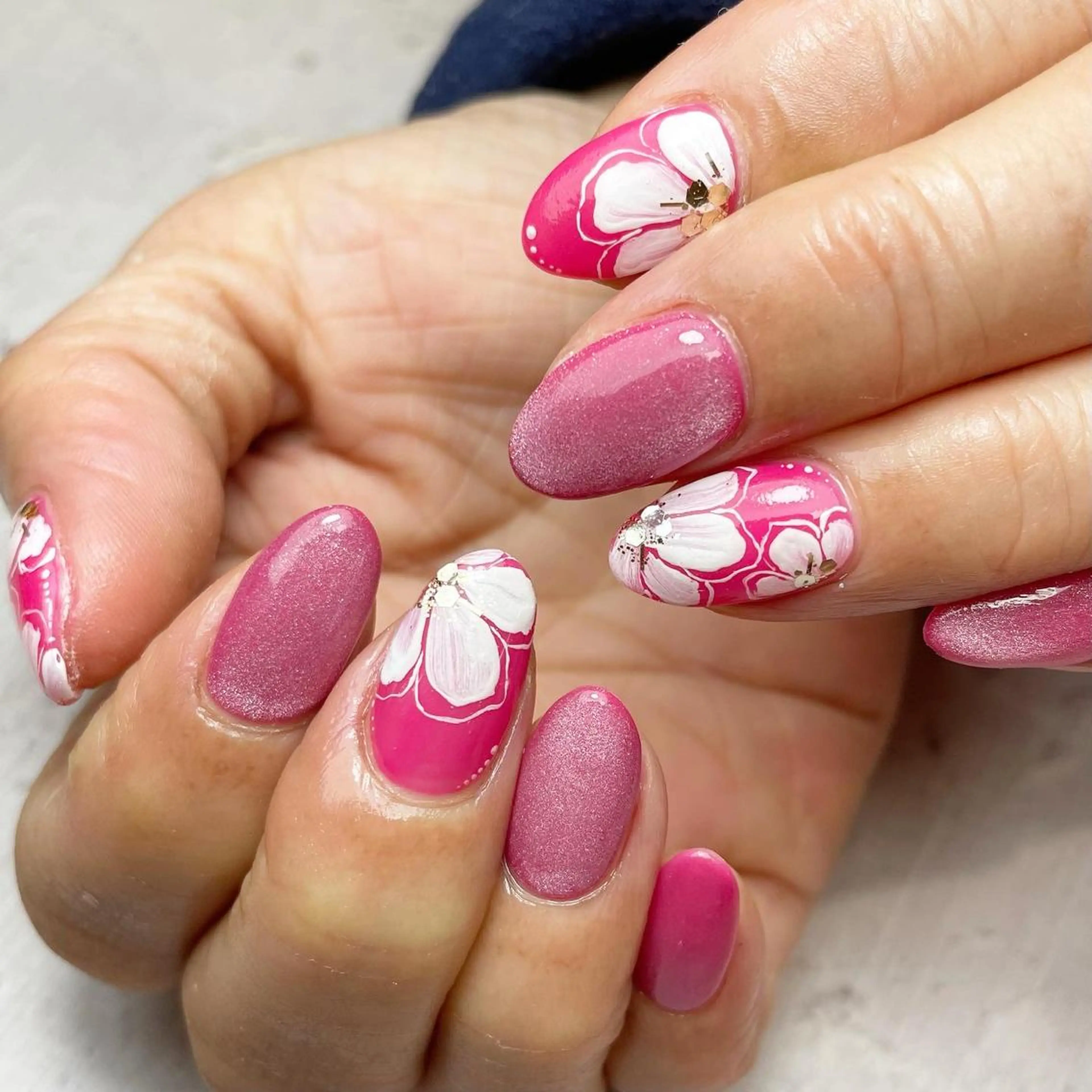 ネイル 持ち込み ハンドネイル nail&eyelash mate所属・京都/東向日/桂 ayumiのネイルデザイン