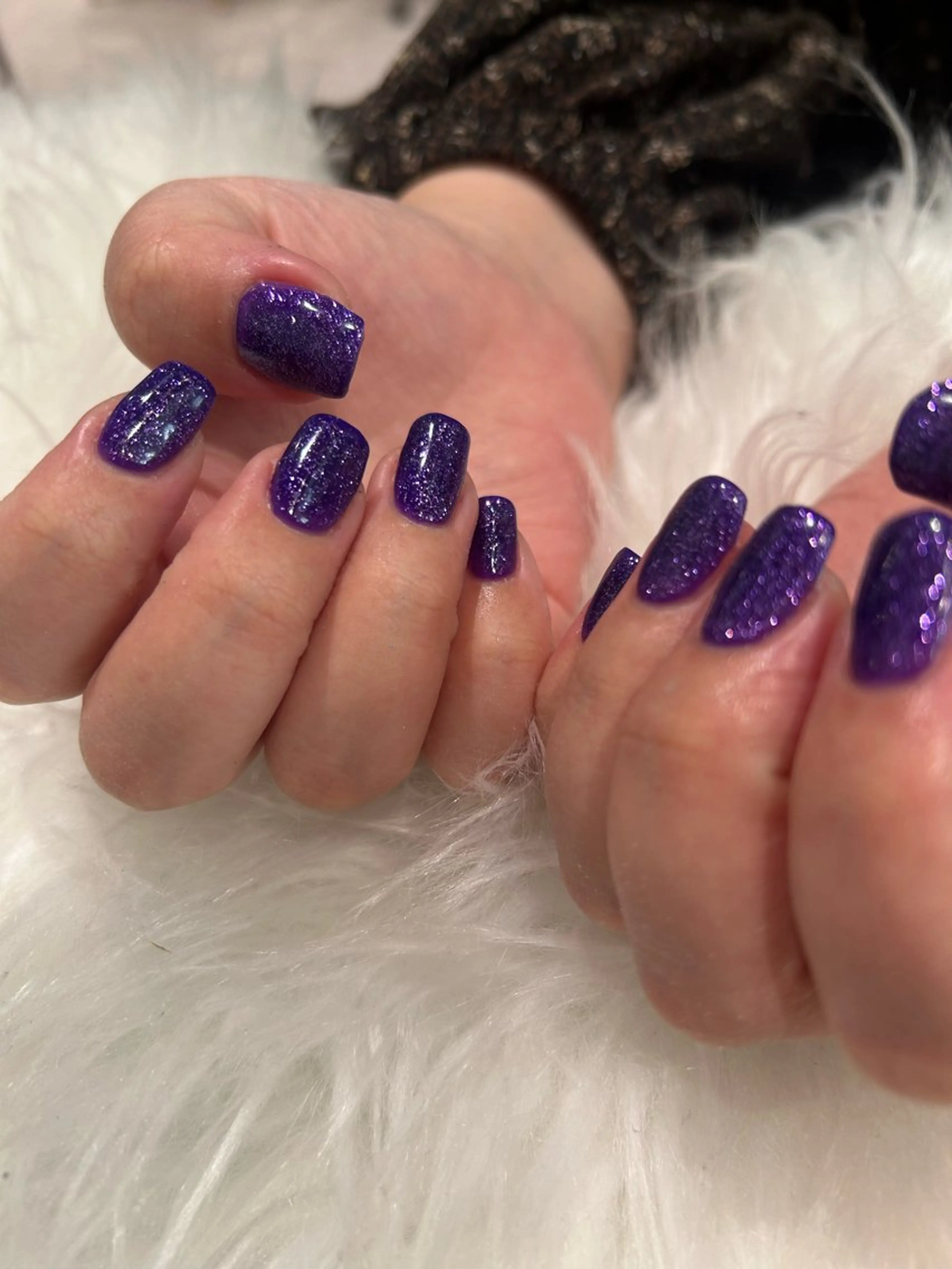 ネイル 成人式 長さ出し 韓国ネイル ショートネイル ハンドネイル ♡ハイトーン★ ネイル/しの♡のヘアスタイル