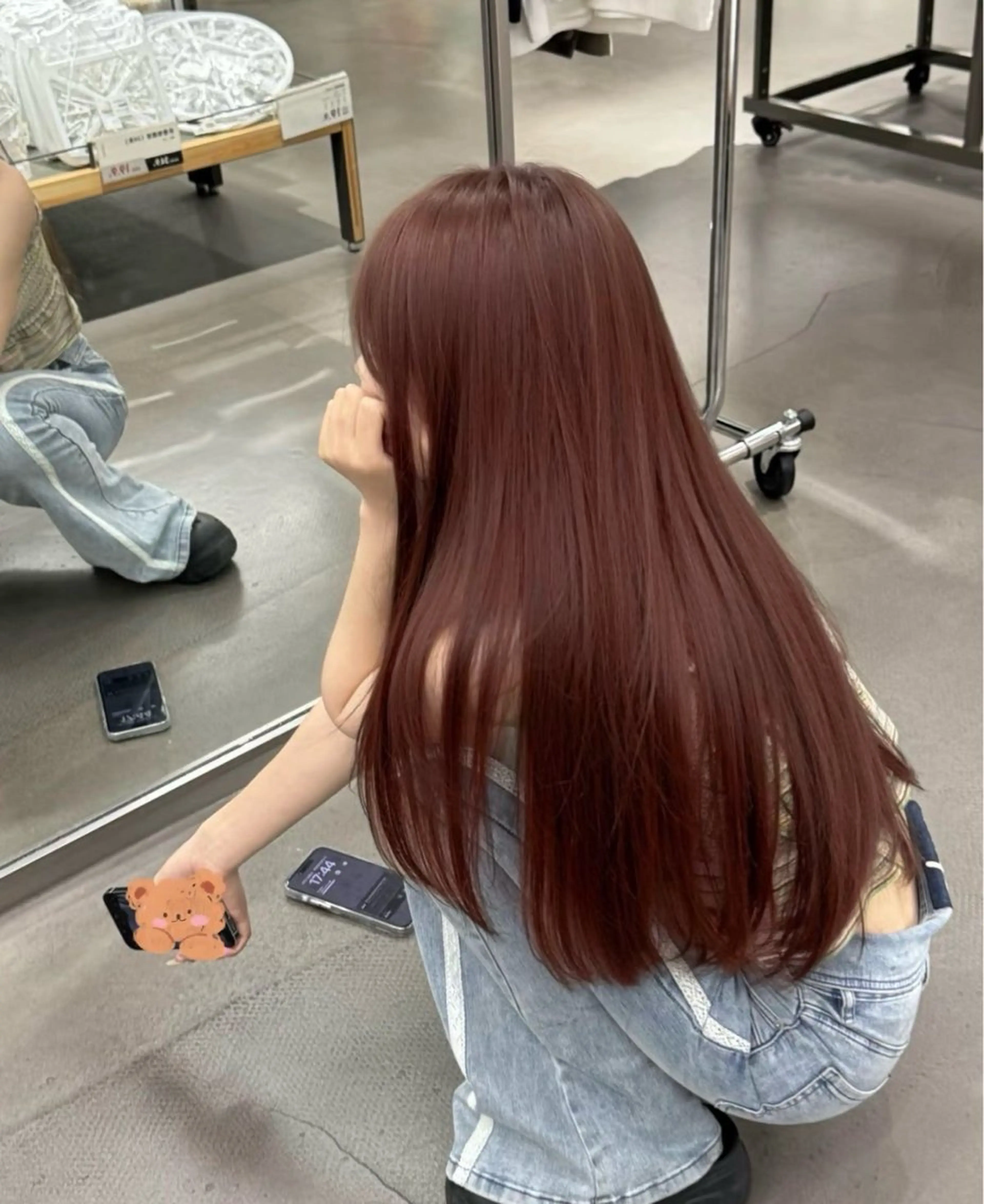 カラー 木村 心優のヘアスタイル