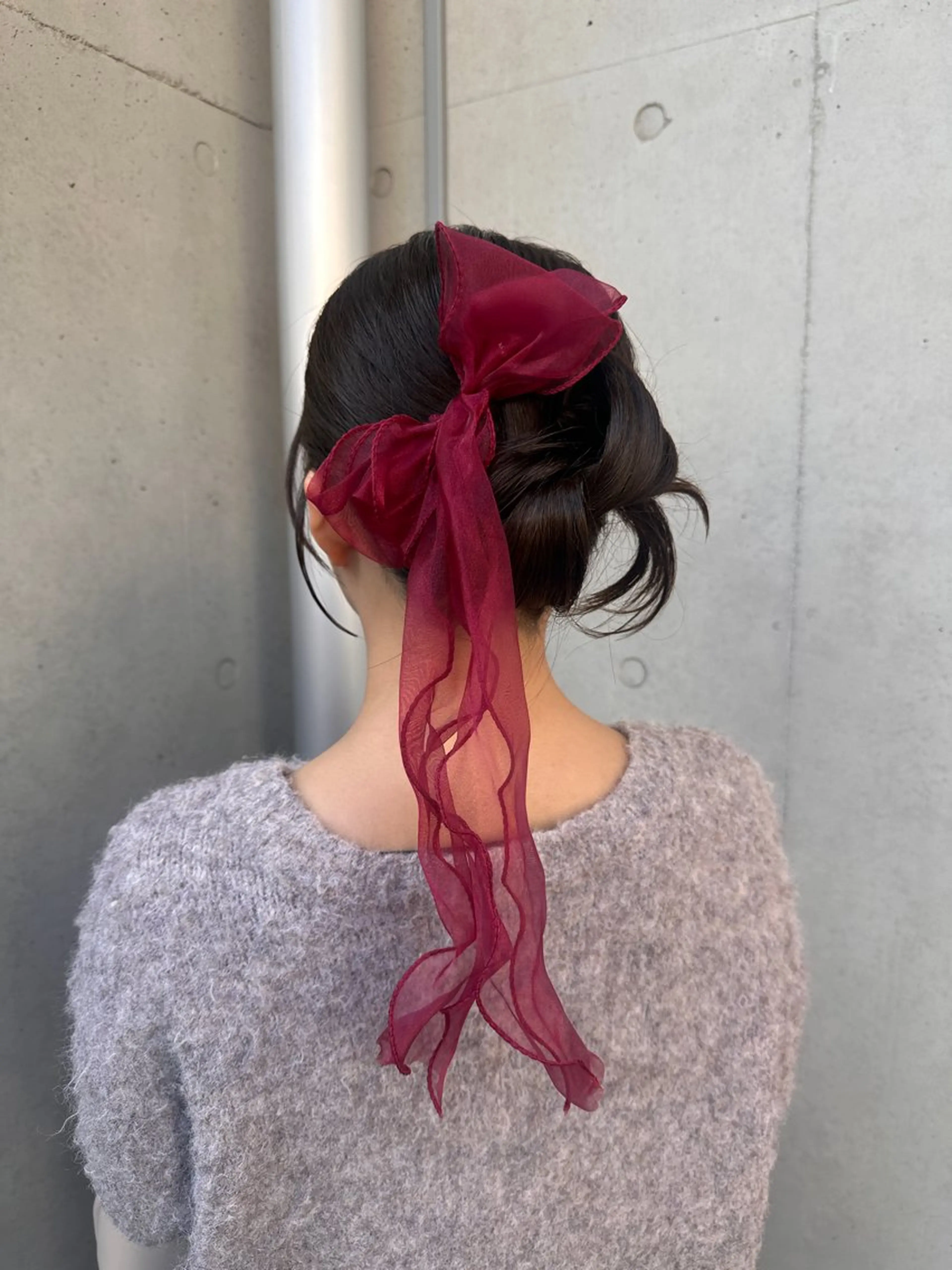 ヘアアレンジ R ／うる艶カラーのヘアスタイル