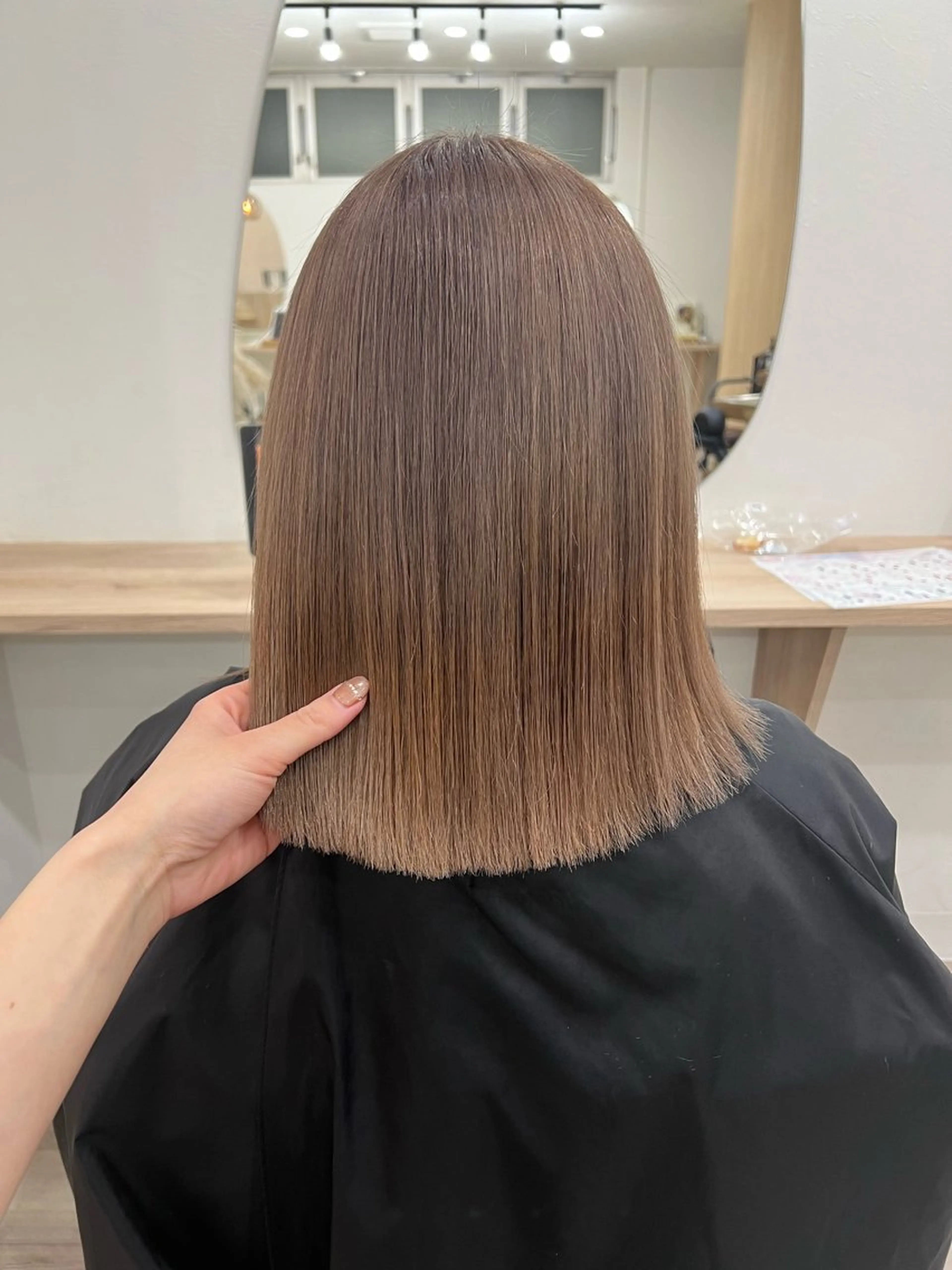 ミディアム TOKI mahoのヘアスタイル