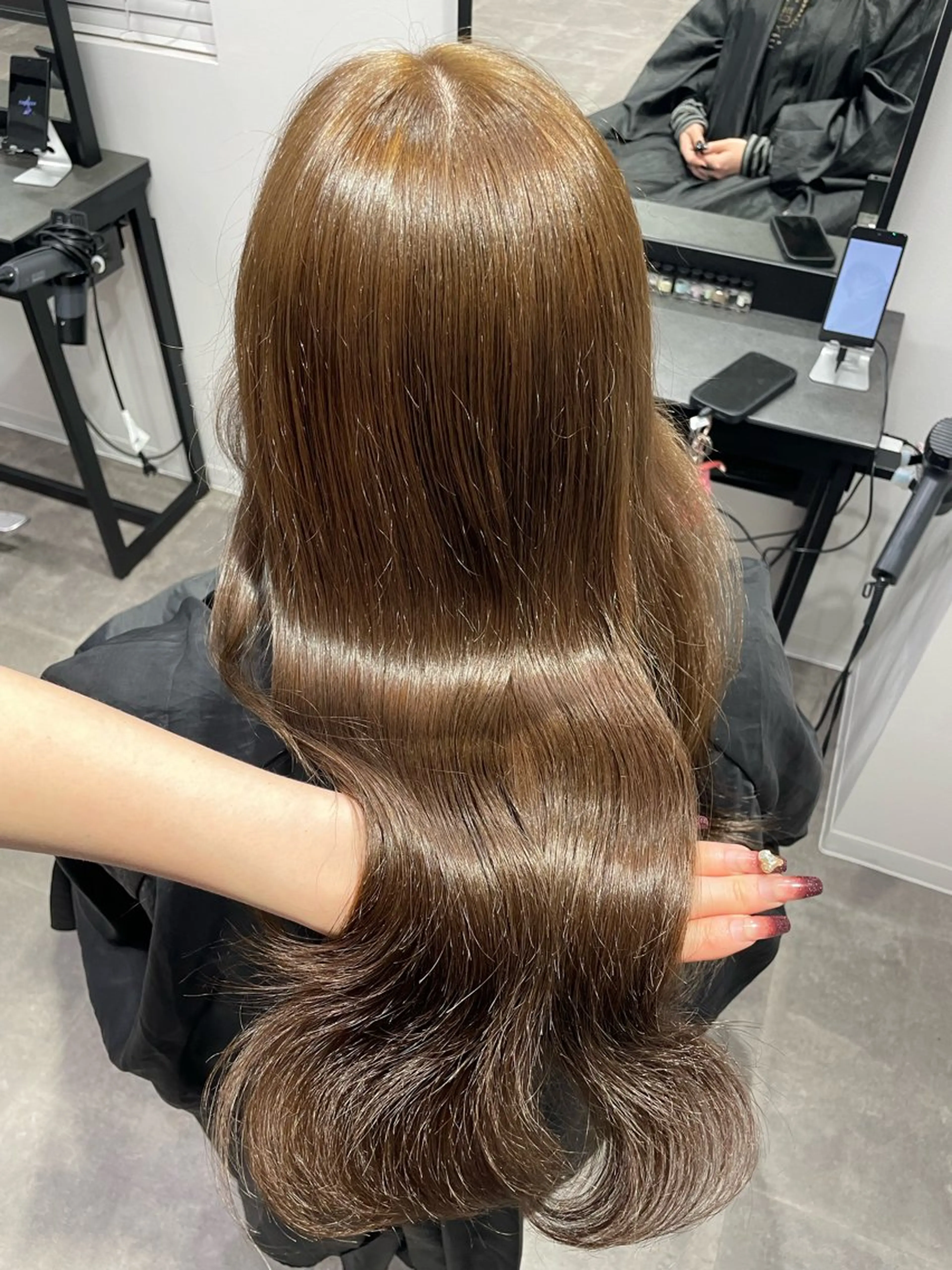 ロング カラー 🎀暖色/ラベンダー /paru🤍のヘアスタイル