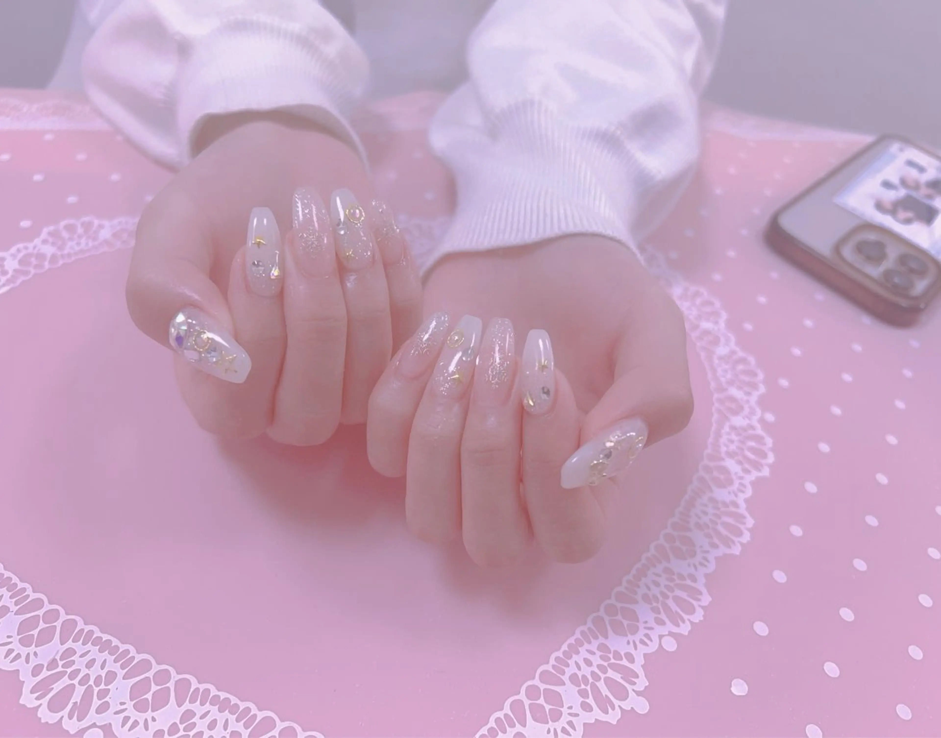 ネイル はぴねす所属・横浜 美夢のネイルデザイン