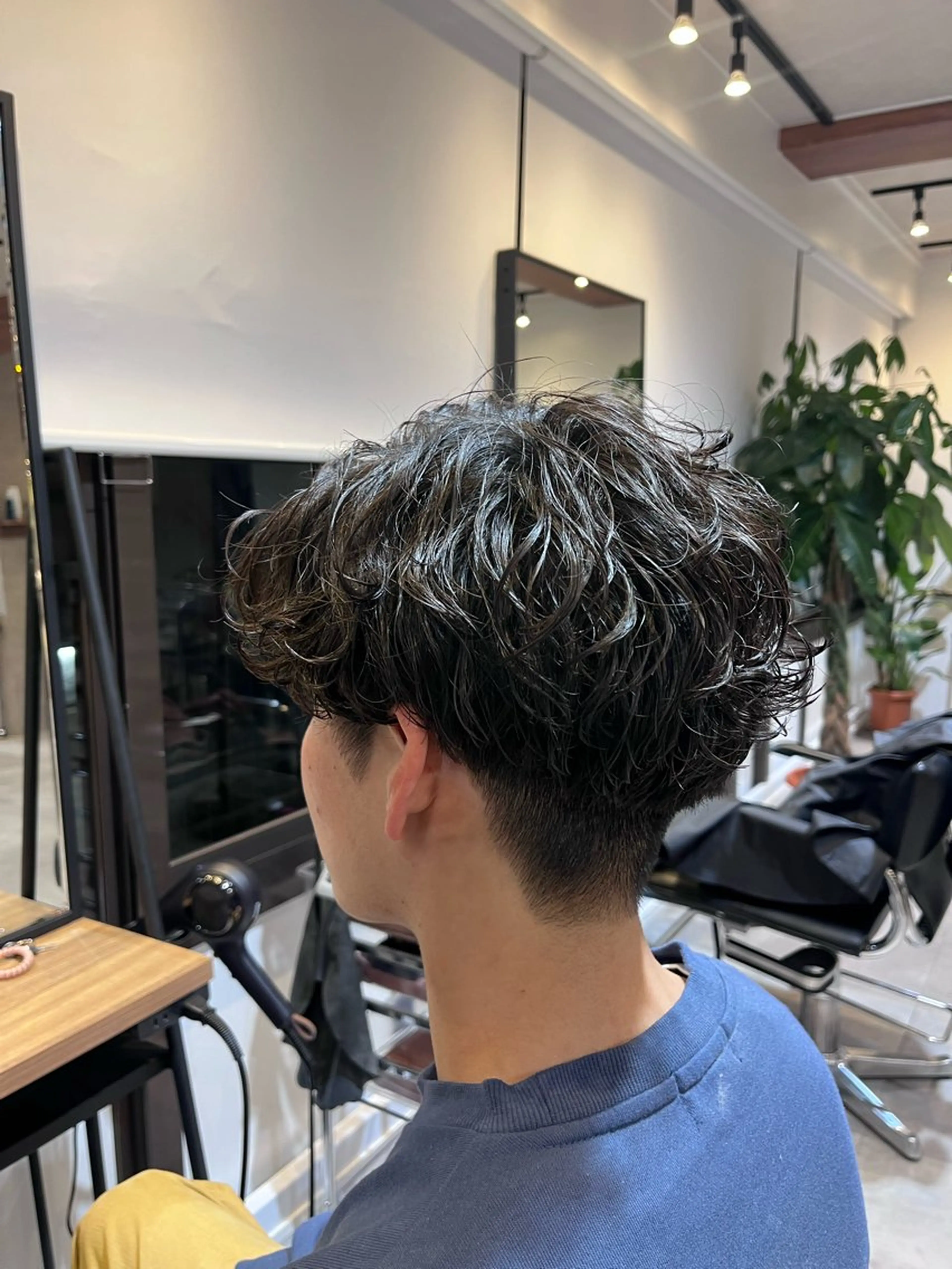 ショート パーマ メンズ カット パーマ fifth/シン🌿 透明感カラー/パーマのヘアスタイル