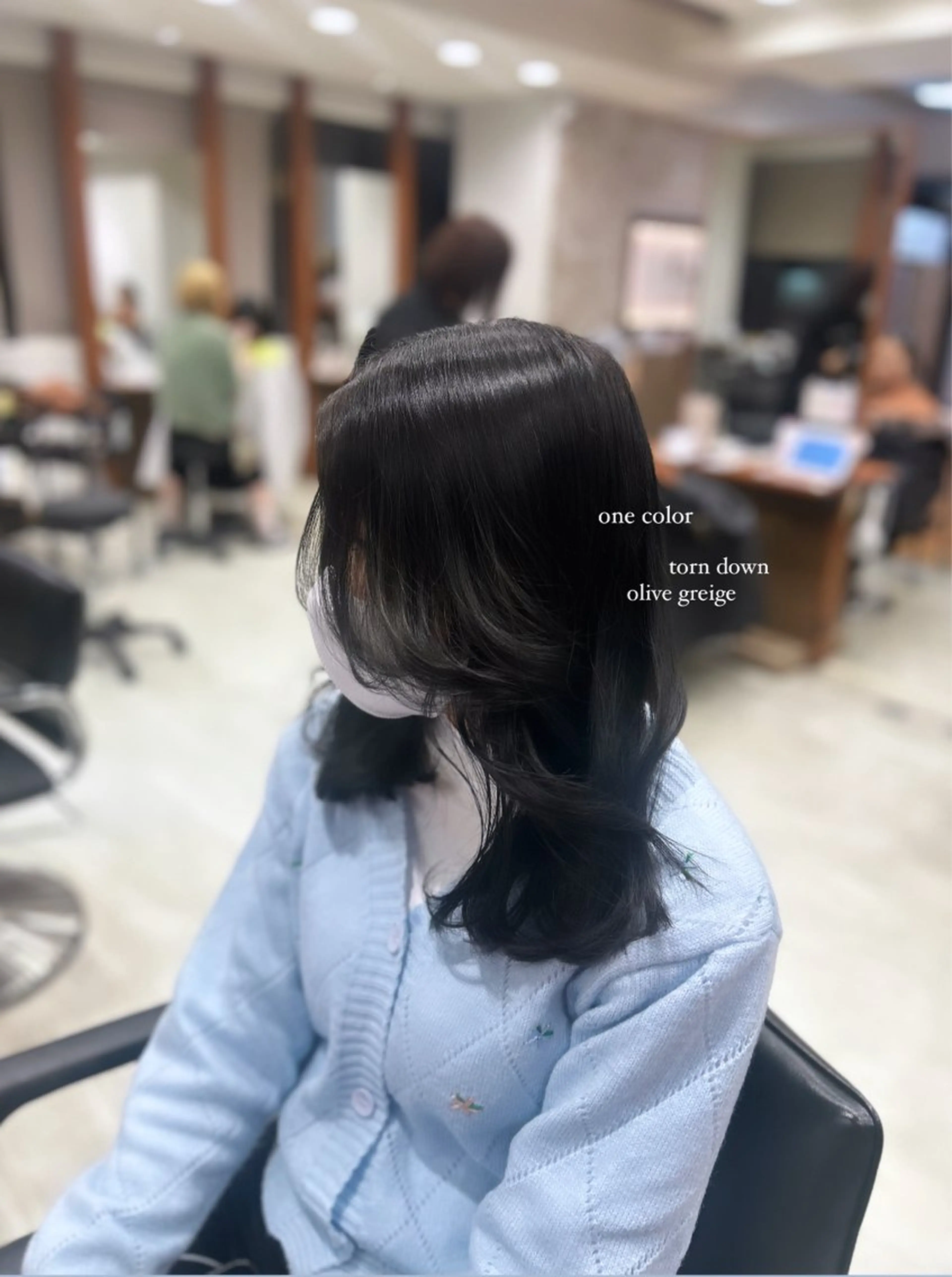 カラー ヘアカラー CIEL 難波店所属・🎀透明感/レイヤ ー/Kotona🎀のヘアスタイル