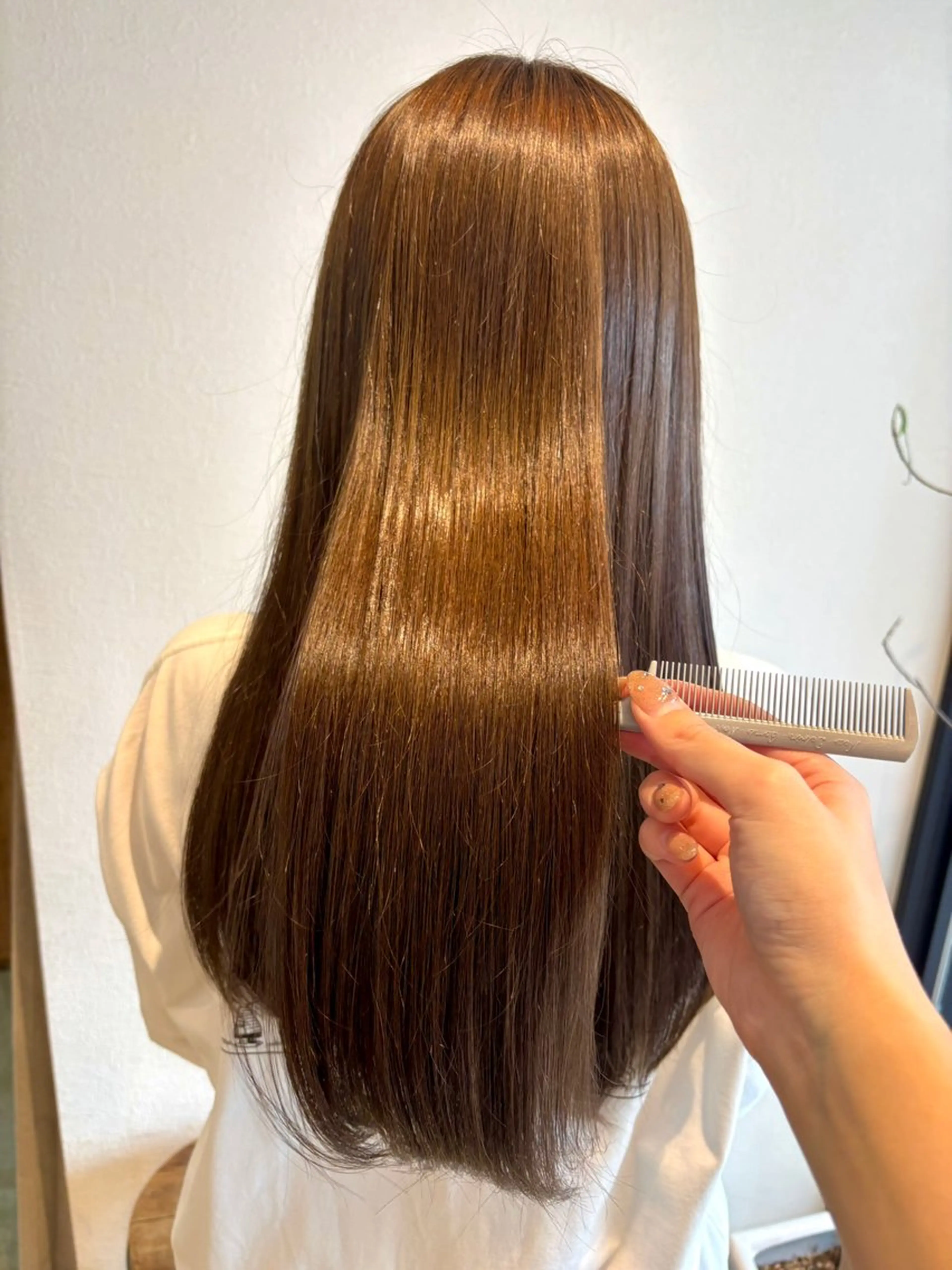 ロング カラー ブラウンカラー ヘアカラー .sirohair momoka🫧のヘアスタイル