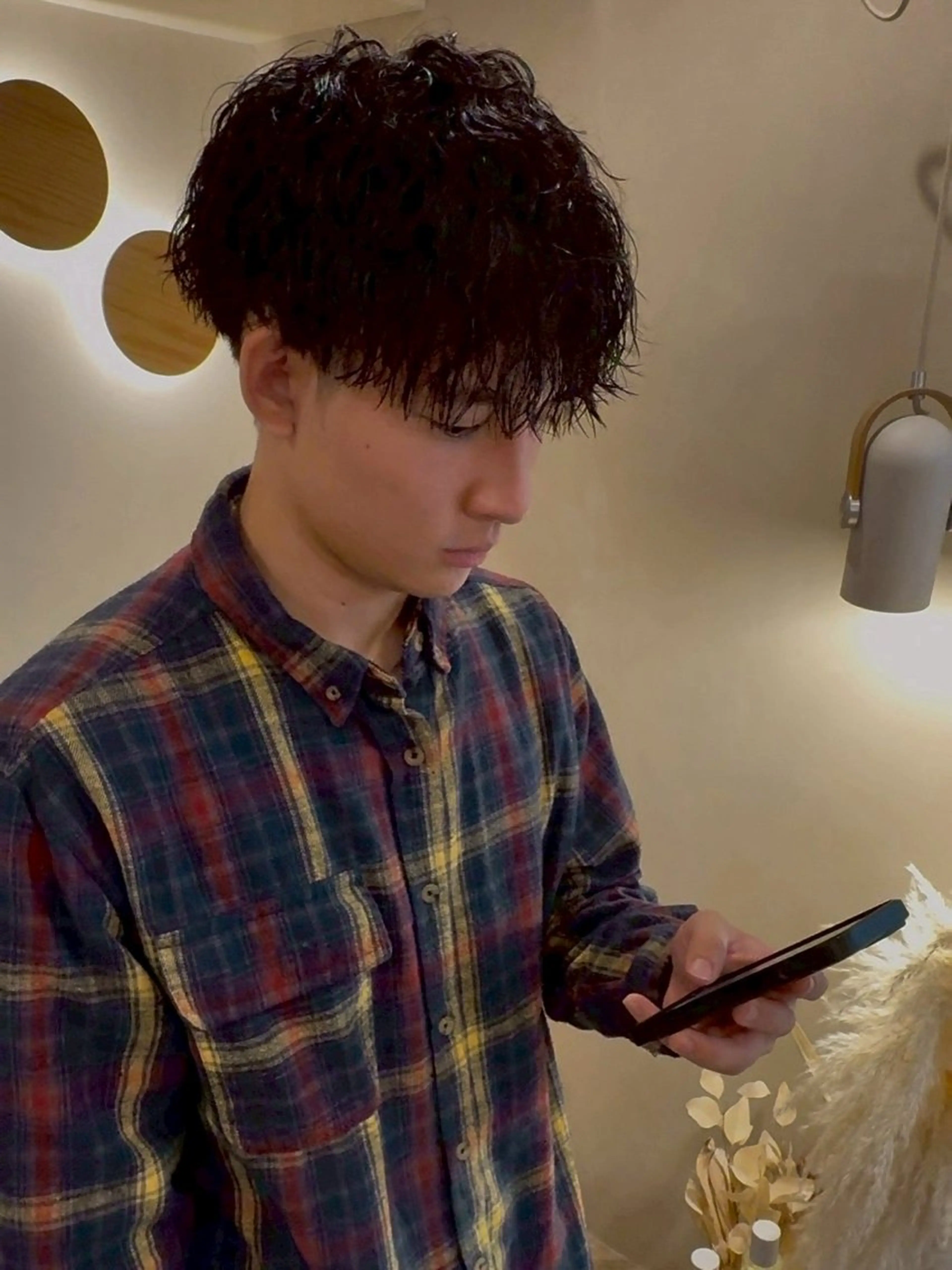 パーマ メンズ カット パーマ メンズパーマ/長岡 坂口祥貴/店長のヘアスタイル