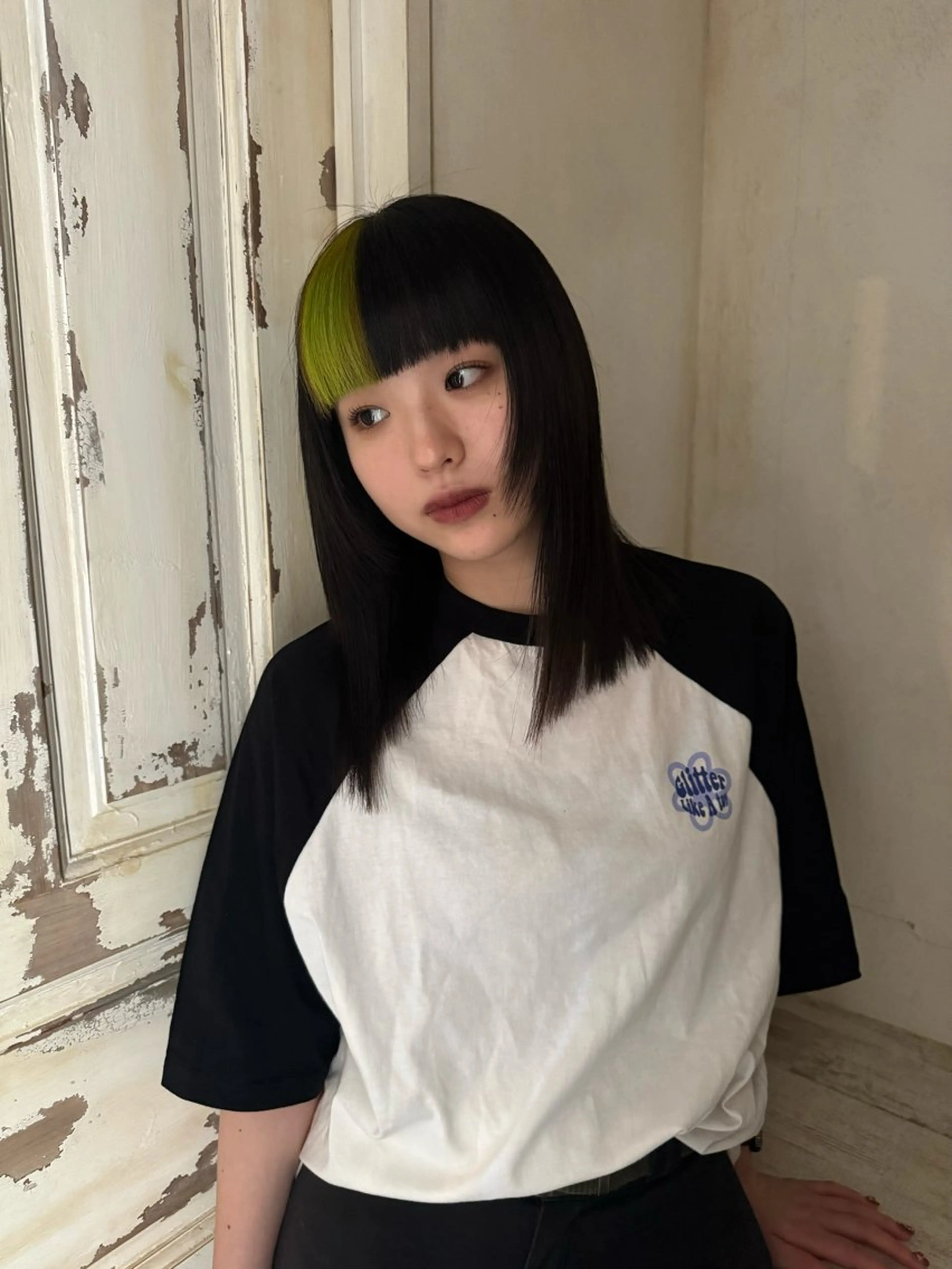 ★レディースカット(ボブ~ロング)+インナーブリーチカラーの写真