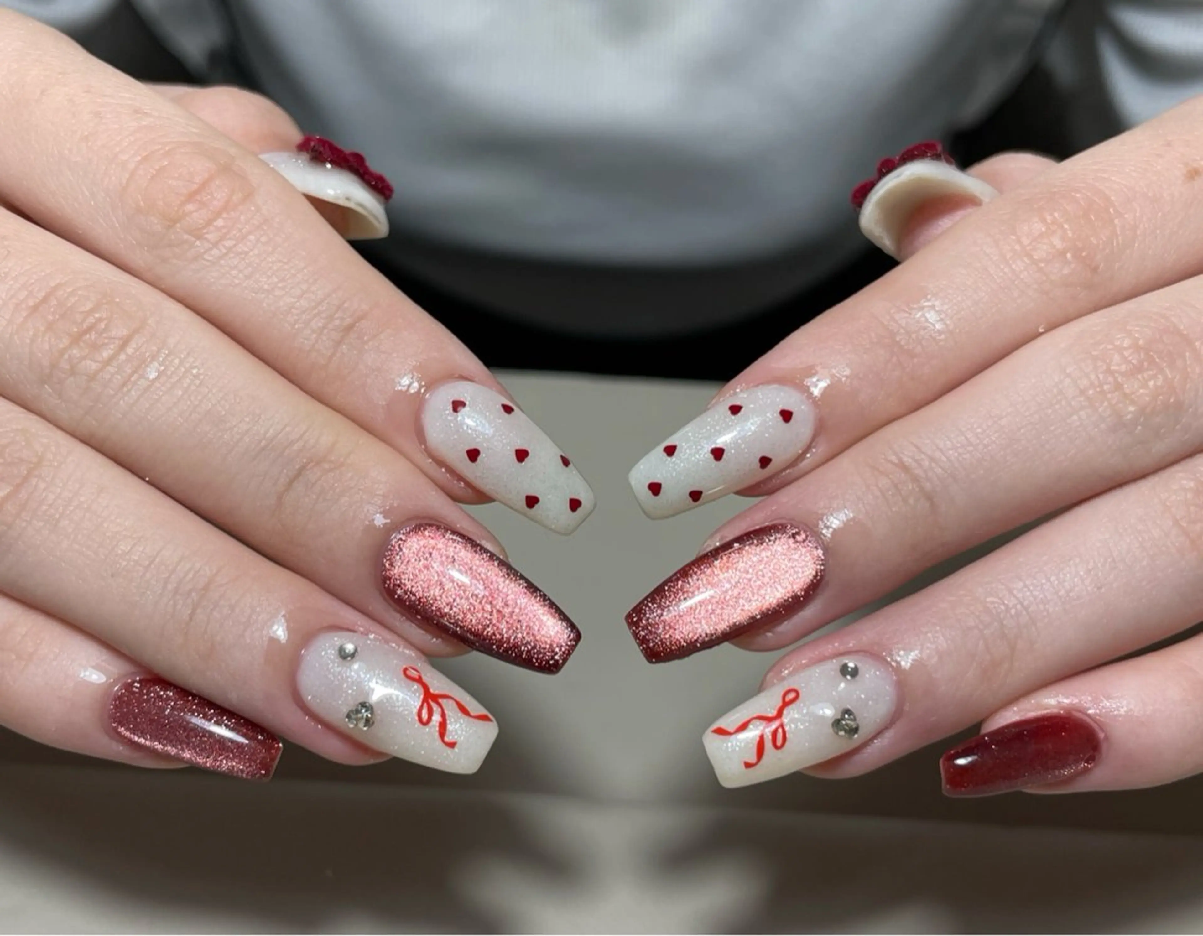 ネイル ハンドネイル ハンドケア 🍑 momo_nailのネイルデザイン